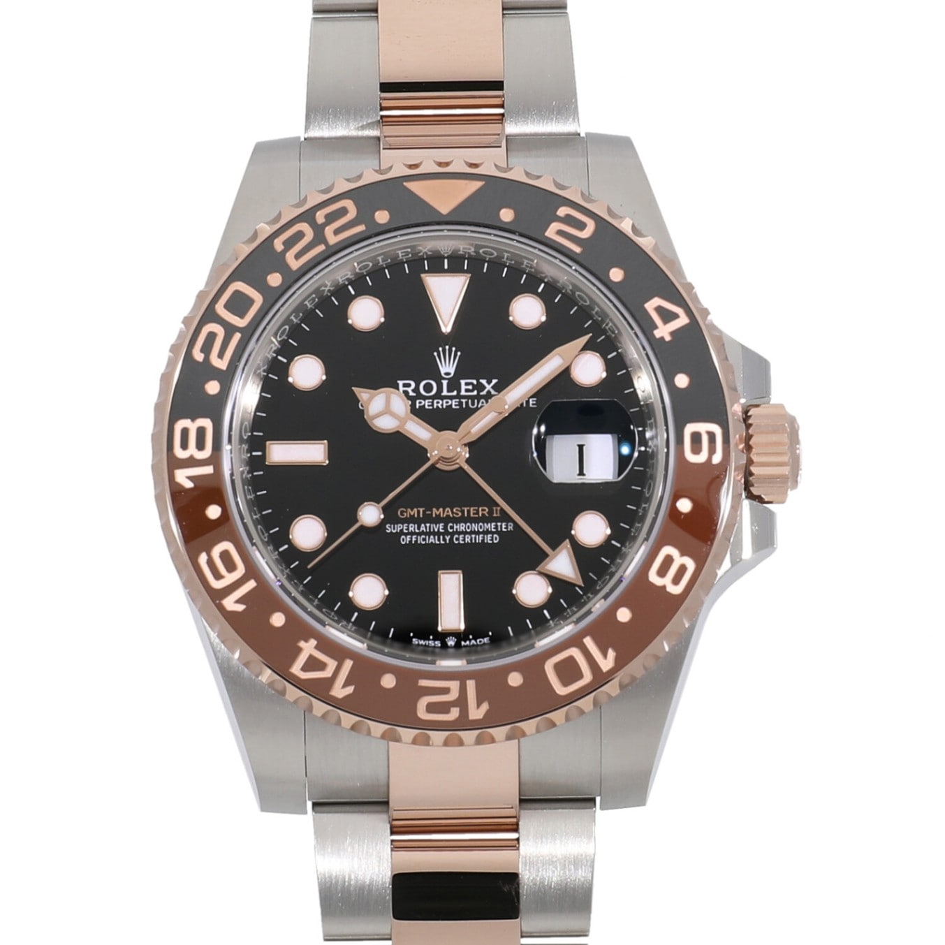 [未使用]ロレックス GMTマスター II 126711CHNR ランダム ブラック メンズ