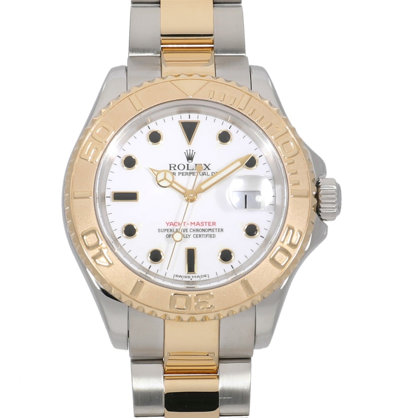 [中古]ロレックス ヨットマスター 16623 D番 ホワイト メンズ