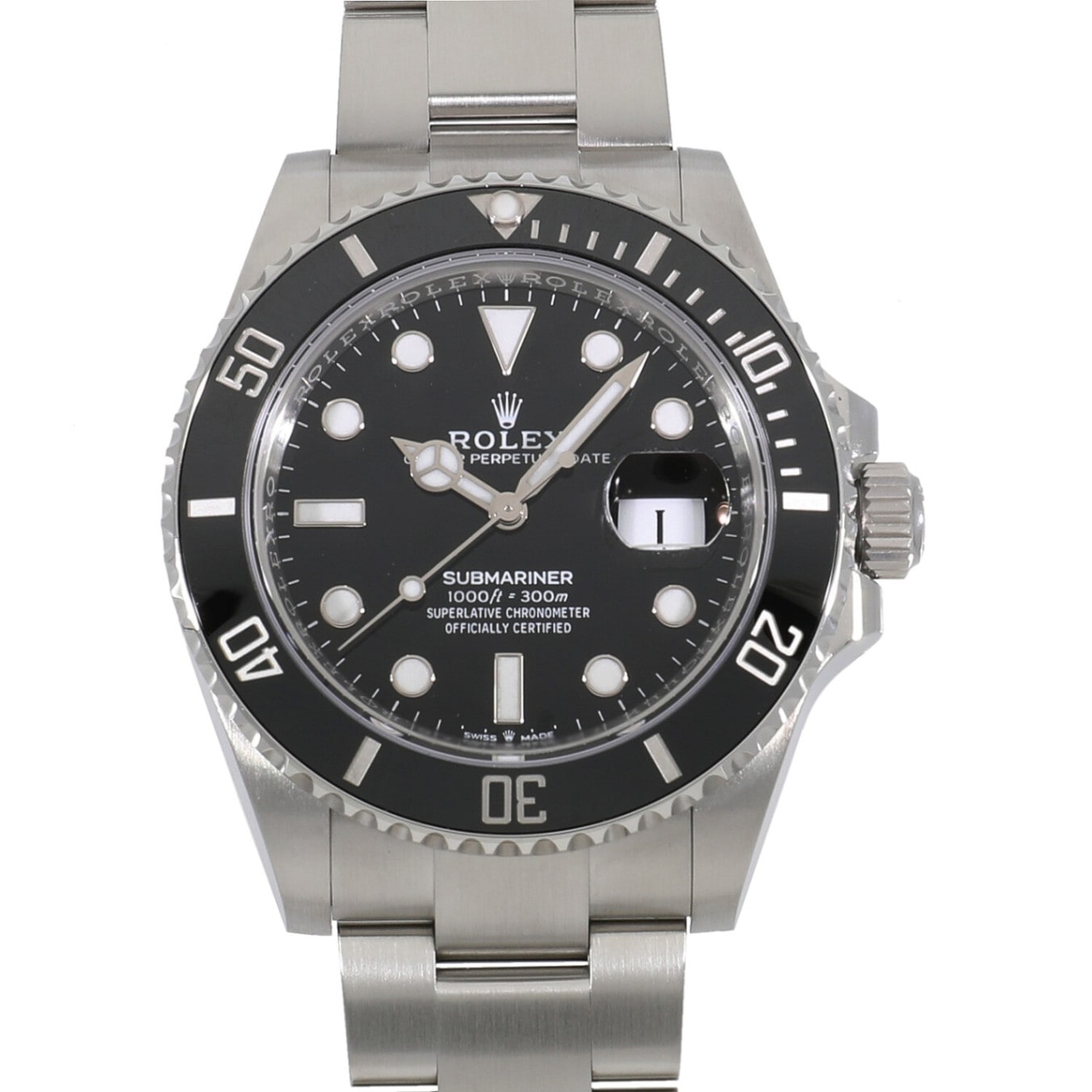 [未使用]ロレックス サブマリーナー デイト 126610LN ランダム ブラック メンズ