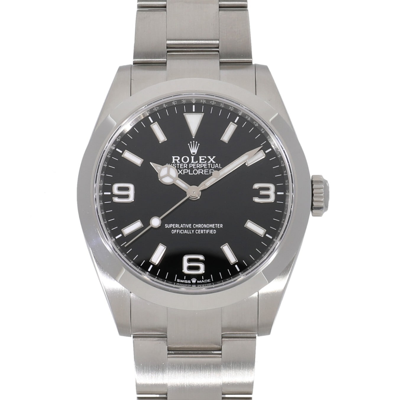 [未使用]ロレックス エクスプローラー 40 224270 ランダム ブラック メンズ