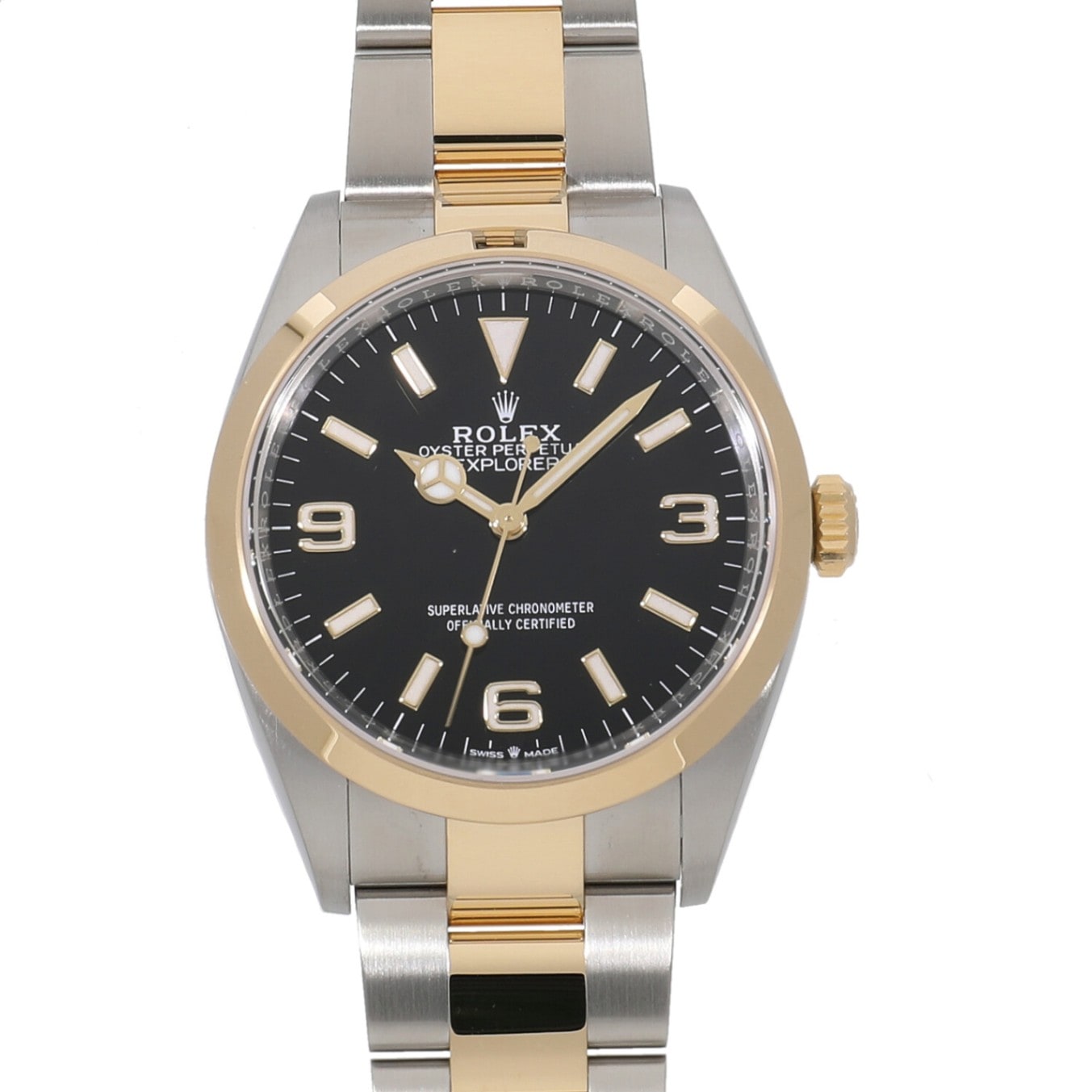 [中古]ロレックス エクスプローラー 36 124273 ランダム ブラック メンズ 
