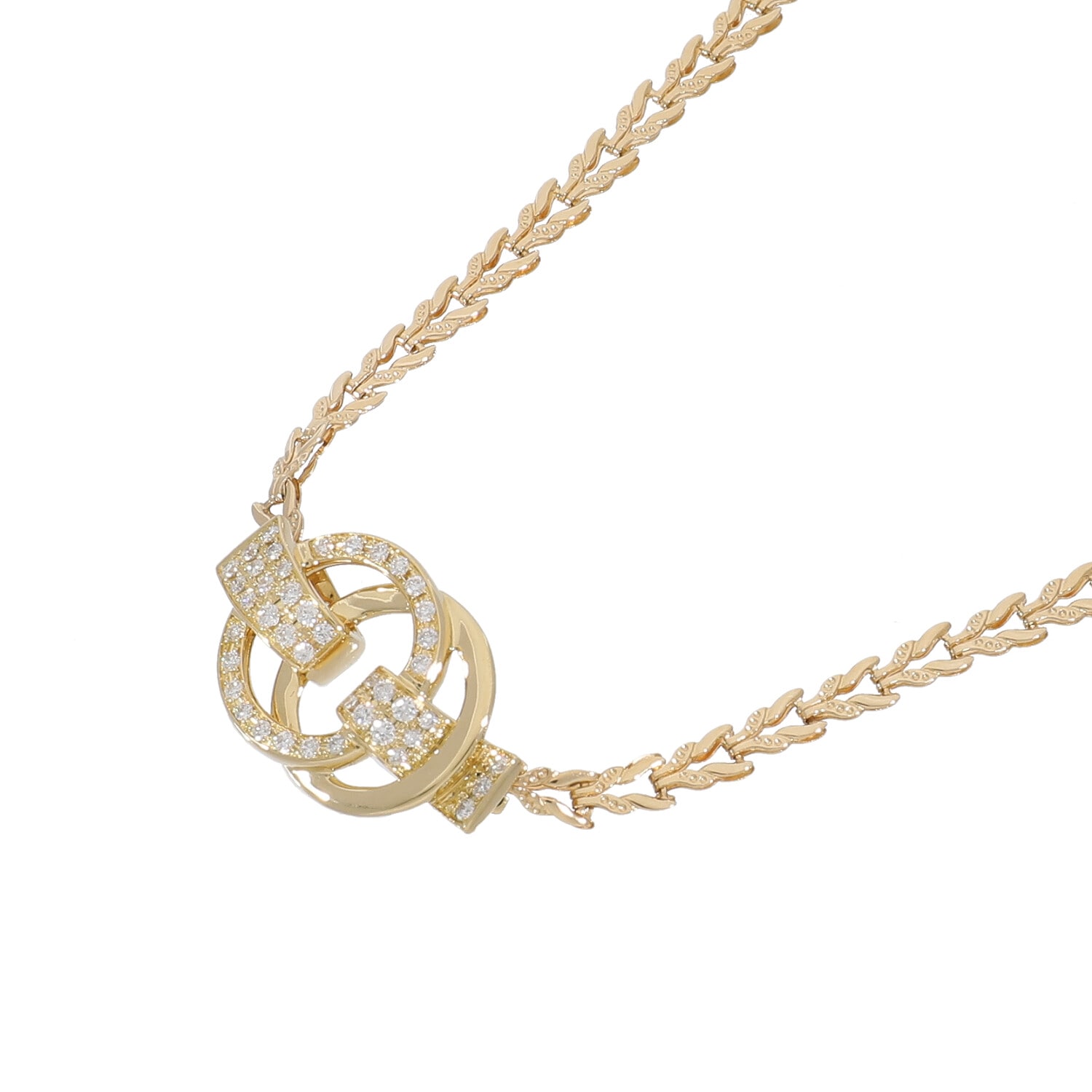 [中古]ジュネ ダイヤ ネックレス