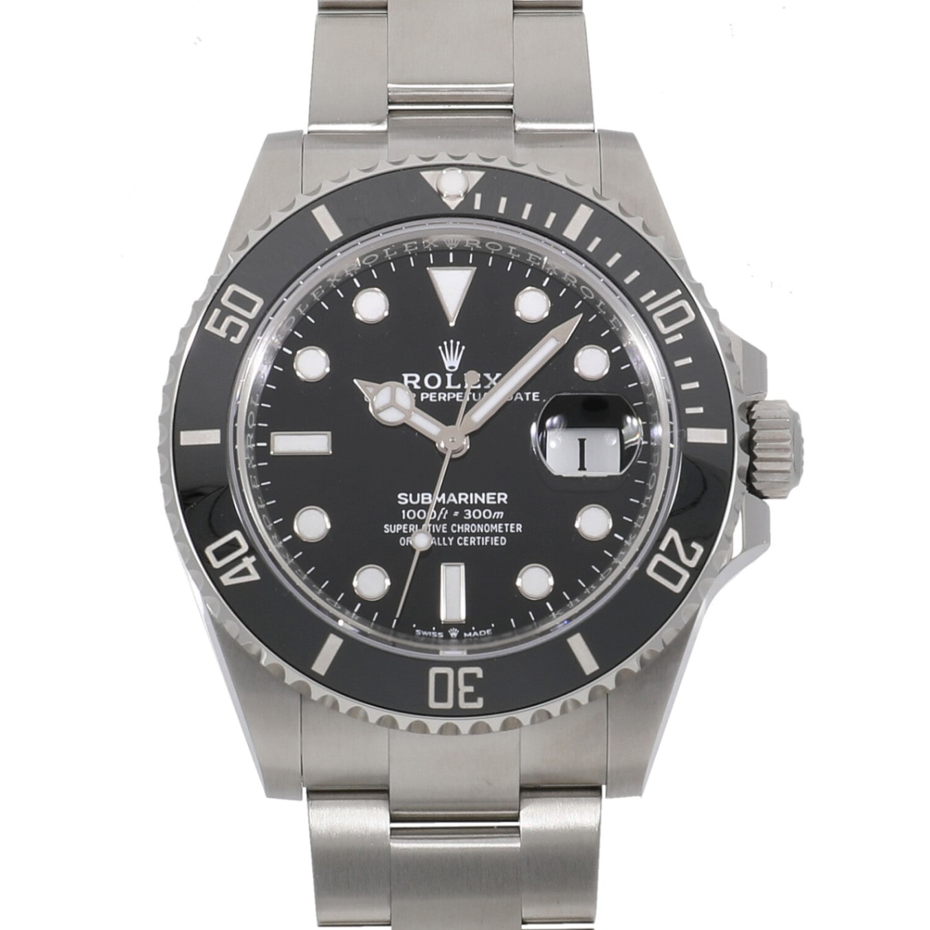 [未使用]ロレックス サブマリーナー デイト 126610LN ランダム ブラック メンズ