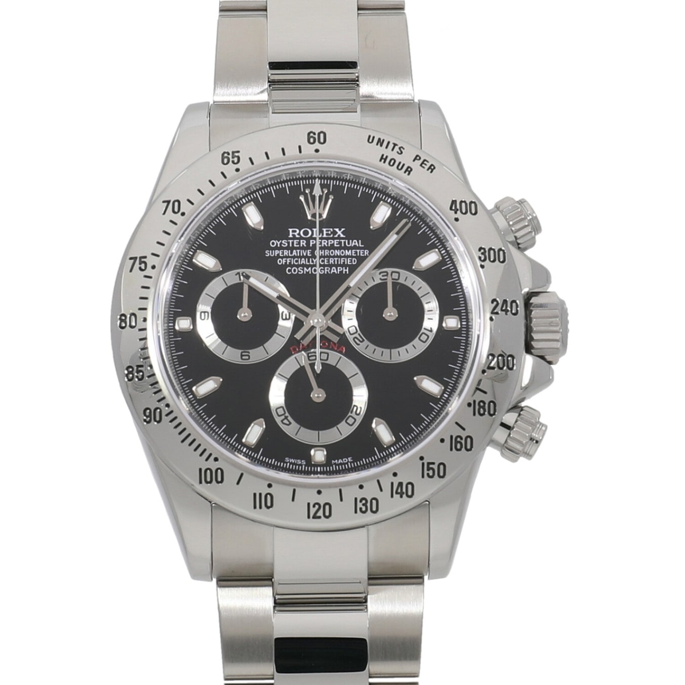 [中古]ロレックス コスモグラフ デイトナ 116520 ランダム ブラック メンズ