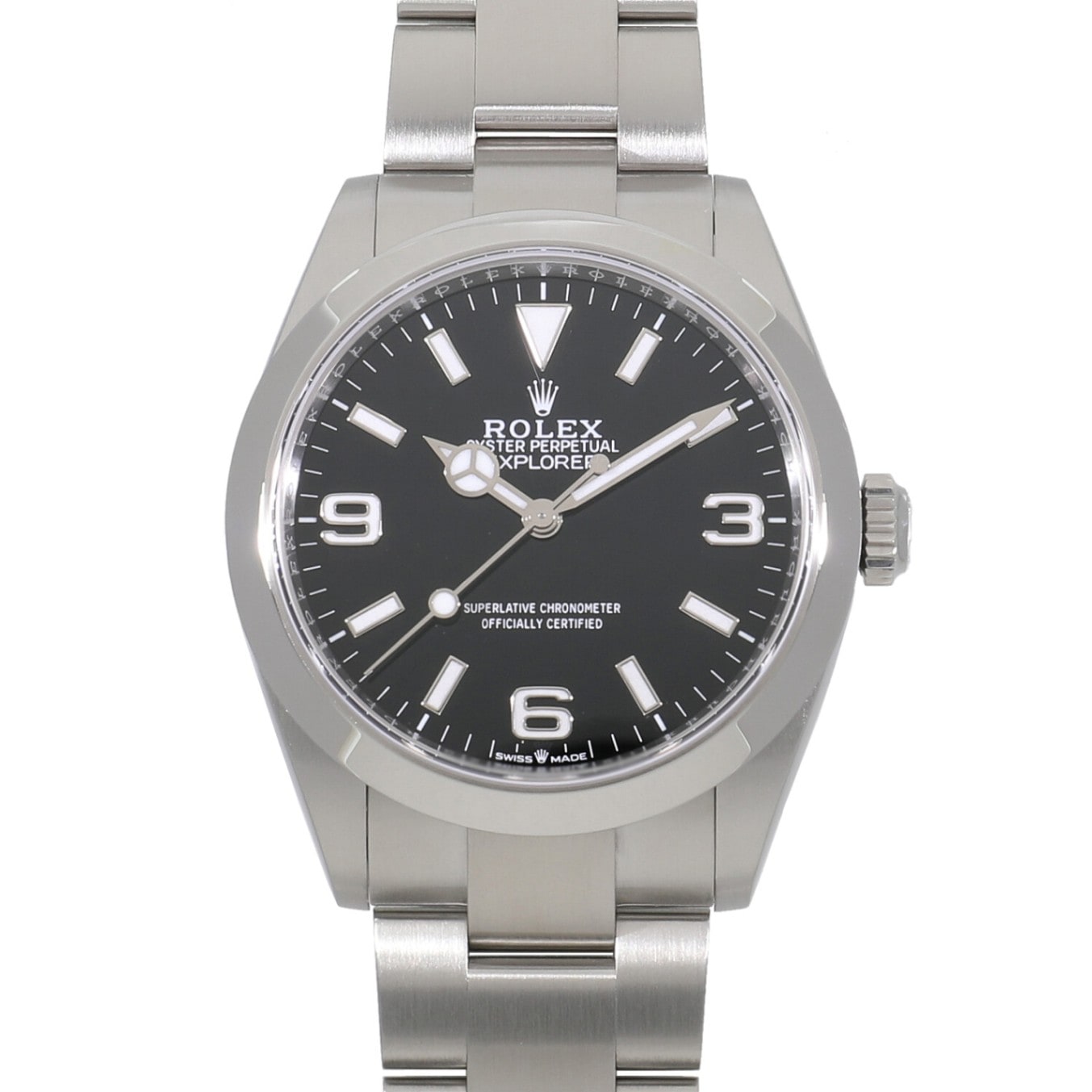 [中古]ロレックス エクスプローラー 40 224270 ランダム ブラック メンズ