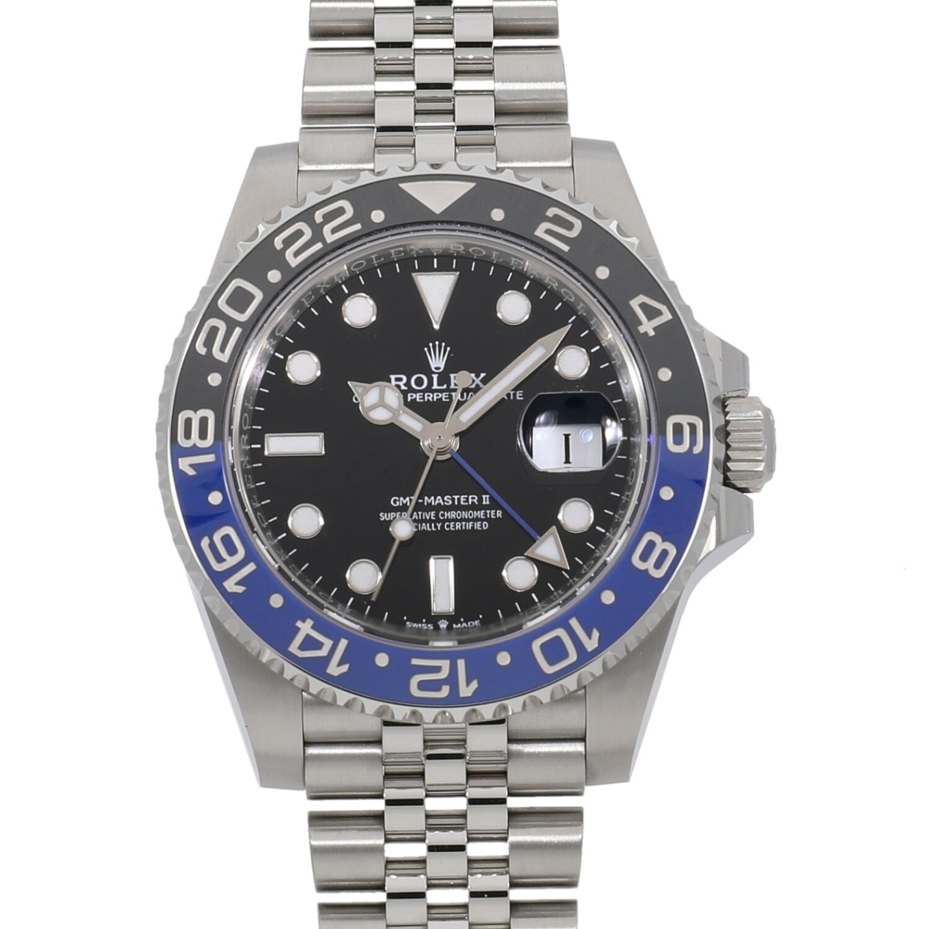 [中古]ロレックス GMTマスター II 126710BLNR ランダム ブラック メンズ