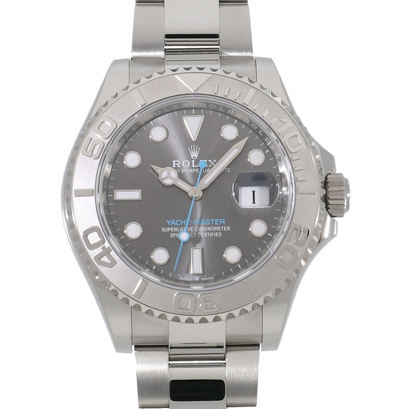 [中古]ロレックス ヨットマスター 40 126622 ランダム スレート メンズ