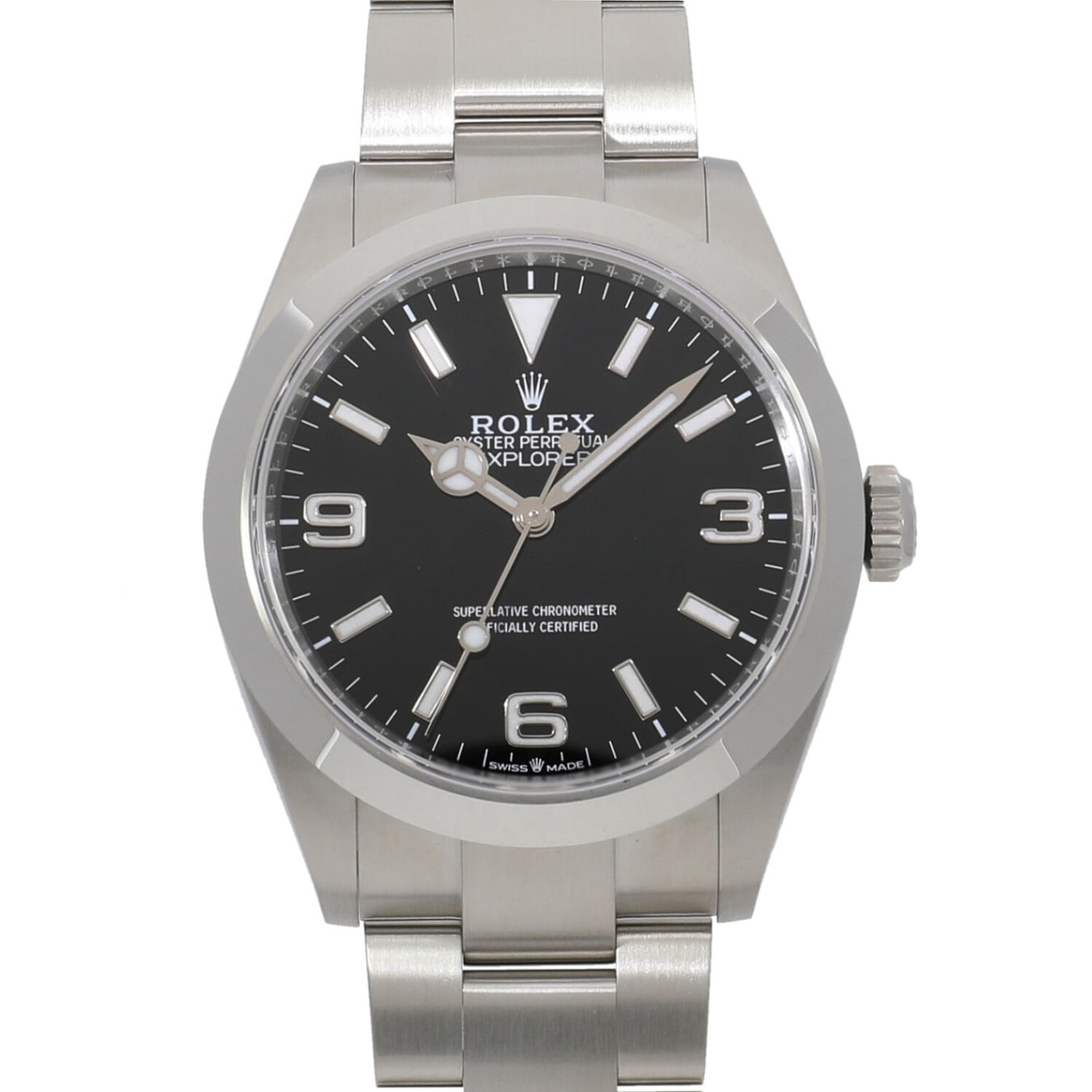 [未使用]ロレックス エクスプローラー 40 224270 ランダム ブラック メンズ