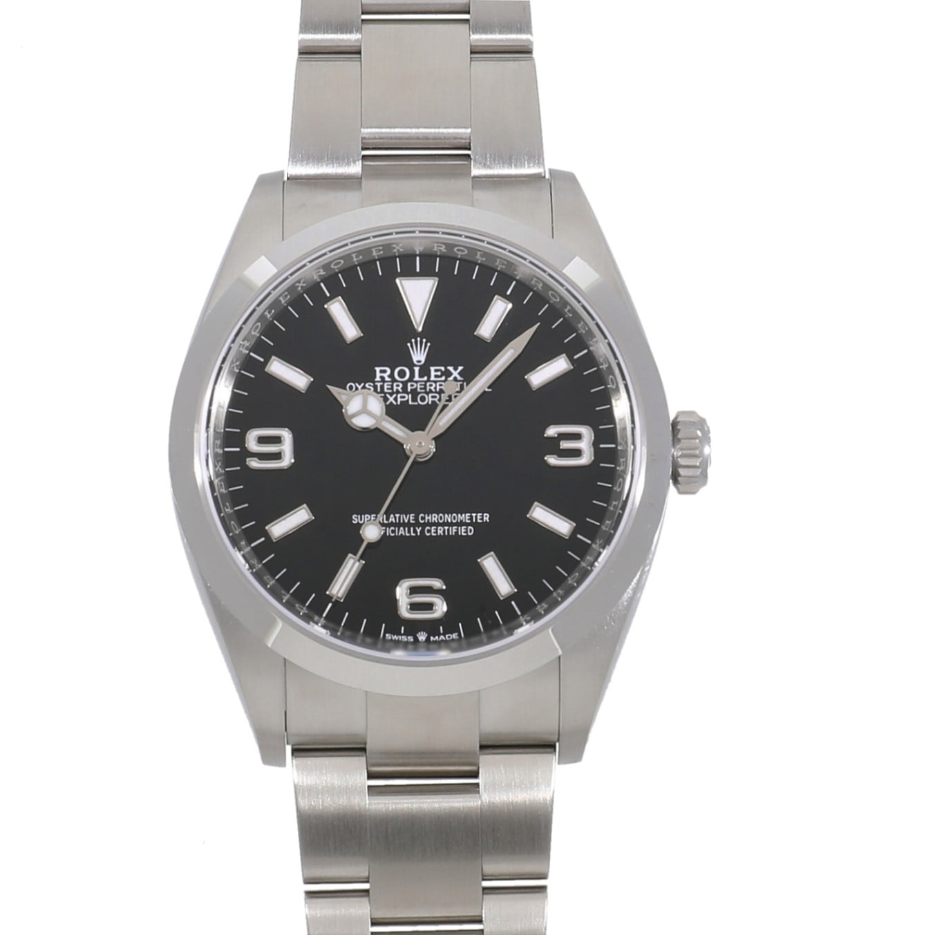 [未使用]ロレックス エクスプローラー 36 124270 ランダム ブラック メンズ
