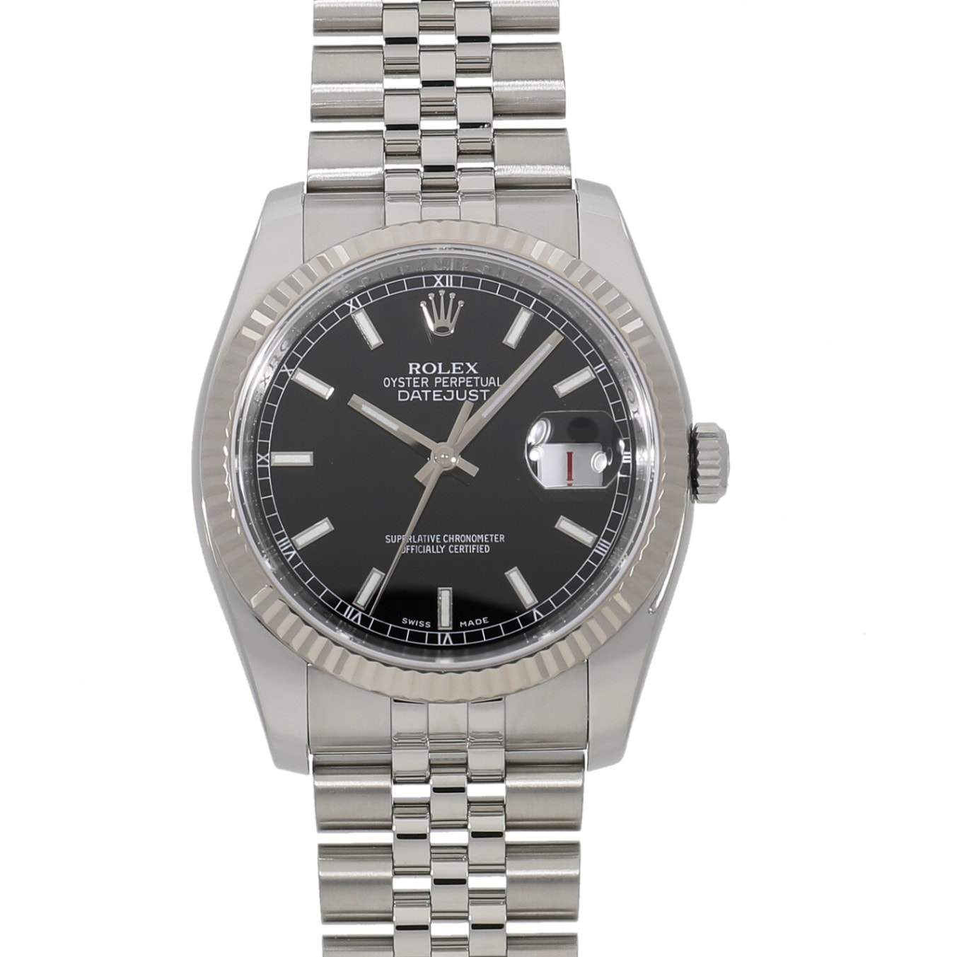 [中古]ロレックス デイトジャスト 116234 Z番 ブラック メンズ