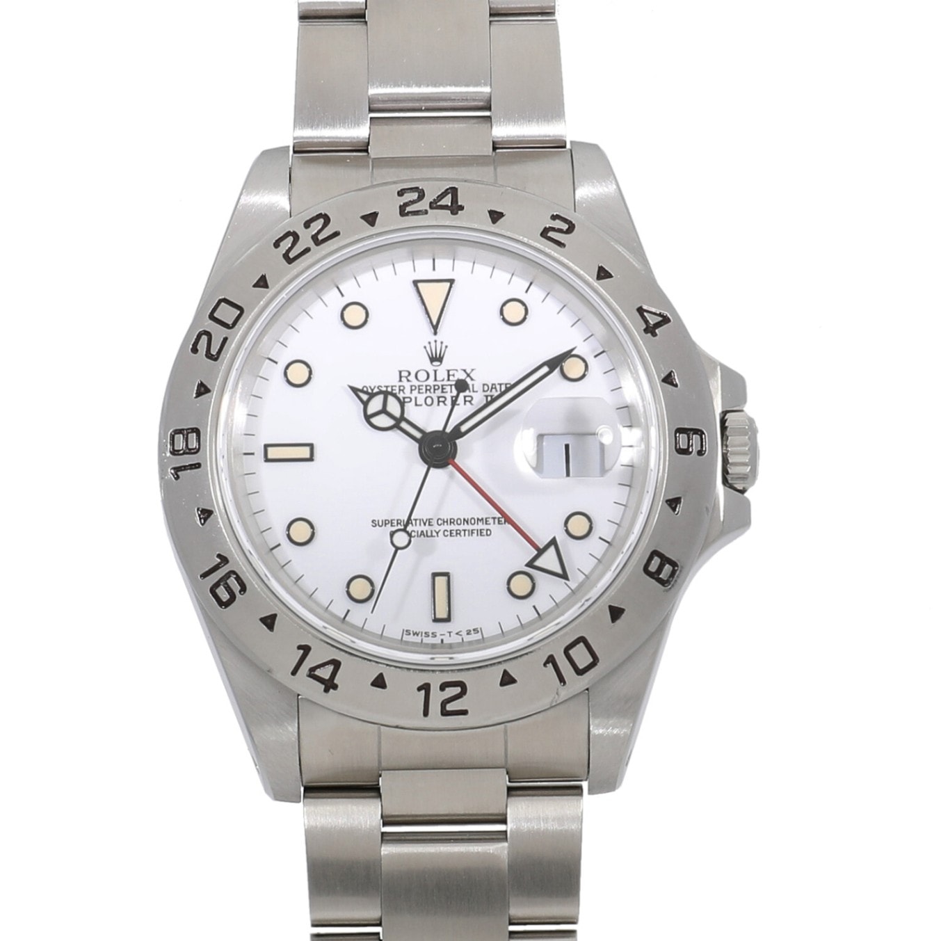 [中古]ロレックス エクスプローラー II 16570 X番 ホワイト メンズ