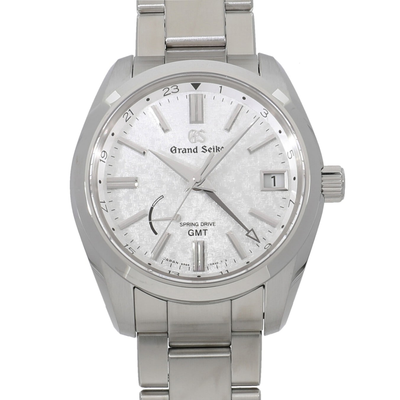 [未使用]セイコー グランドセイコー ヘリテージコレクション スプリングドライブ GMT SBGE279 / 9R66-0BL0 ホワイト メンズ