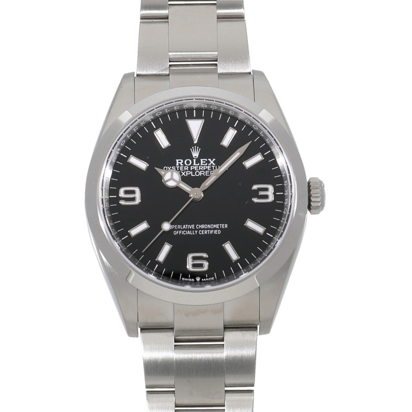 [中古]ロレックス エクスプローラー 36 124270 ランダム ブラック メンズ