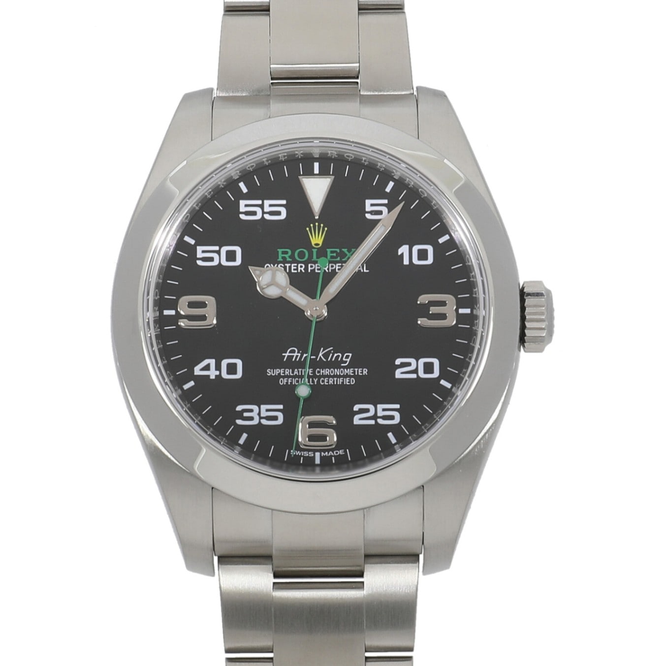 [中古]ロレックス エアキング 116900 ランダム ブラック メンズ