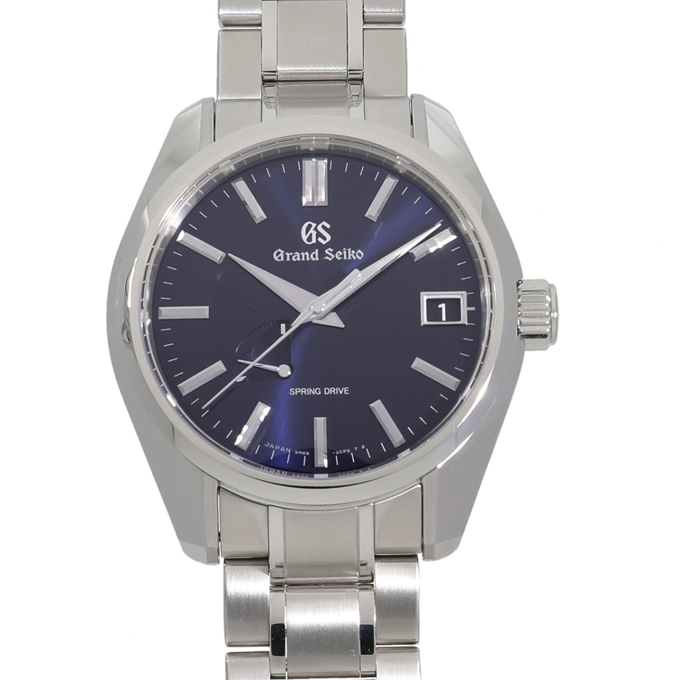 [未使用]セイコー グランドセイコー ヘリテージコレクション スプリングドライブ パワーリザーブ マスターショップ限定 SBGA375 / 9R65-0CV0 ブルー メンズ