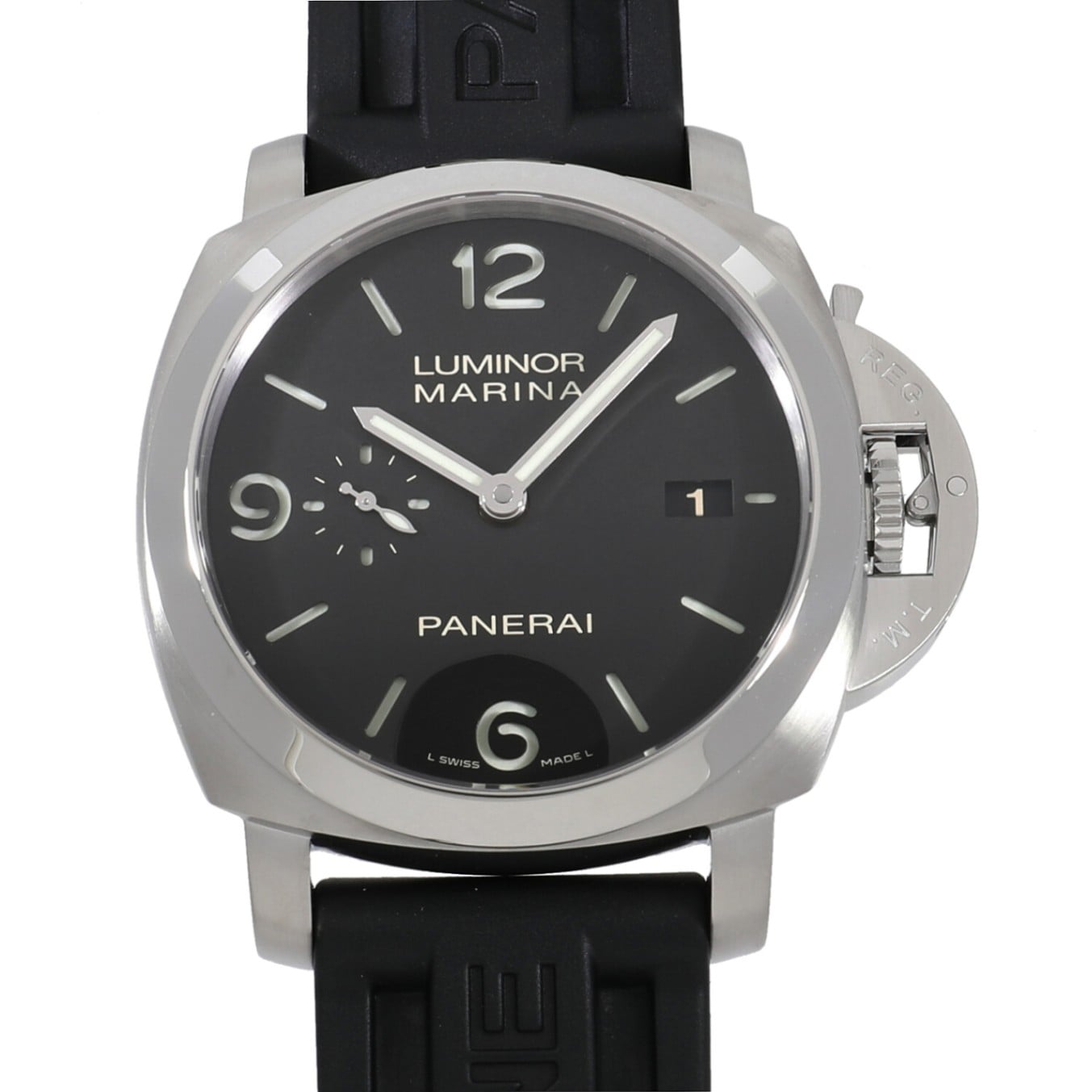 [中古]パネライ ルミノール マリーナ 1950 3デイズ PAM00312 O番 ブラック メンズ