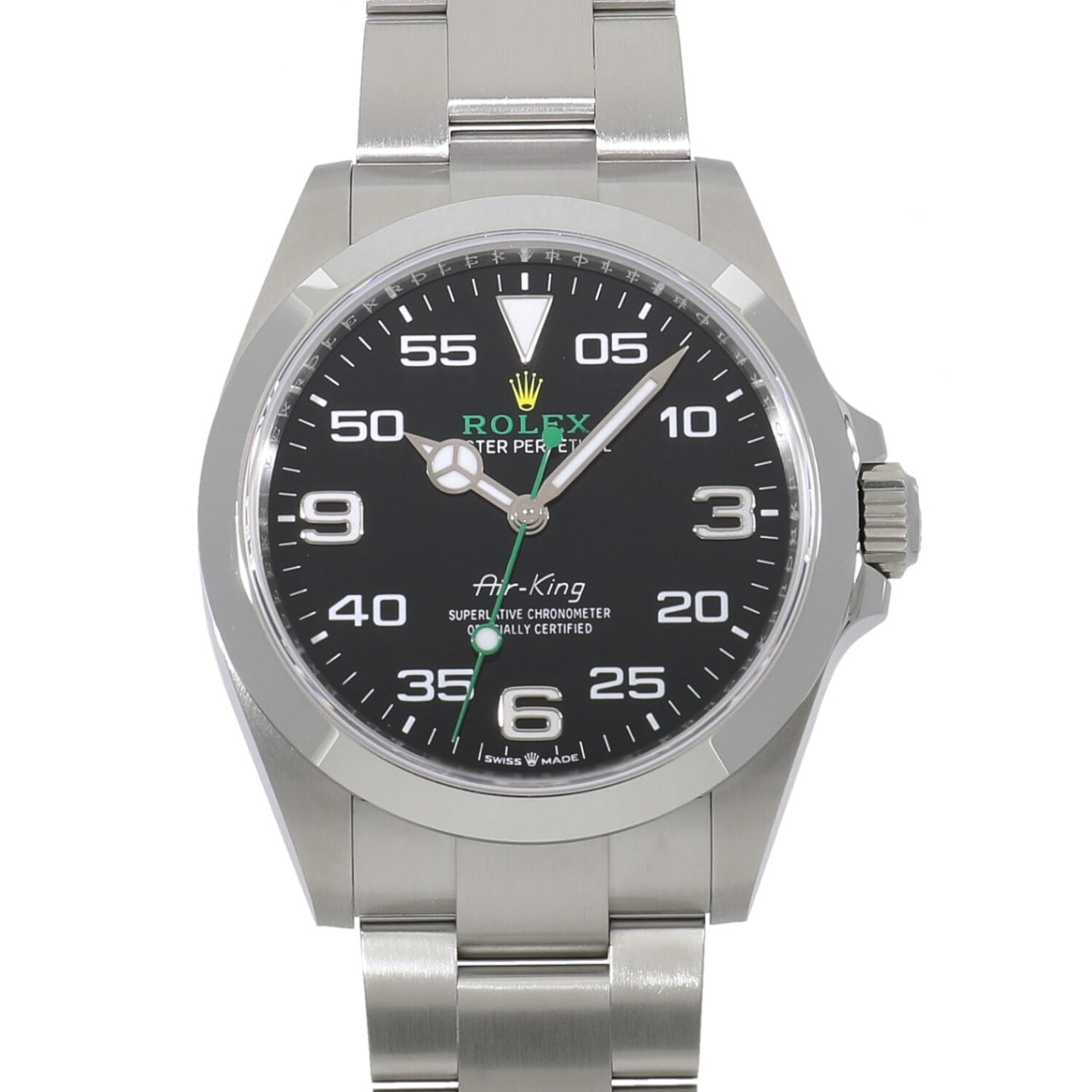 [中古]ロレックス エアキング 126900 ランダム ブラック メンズ