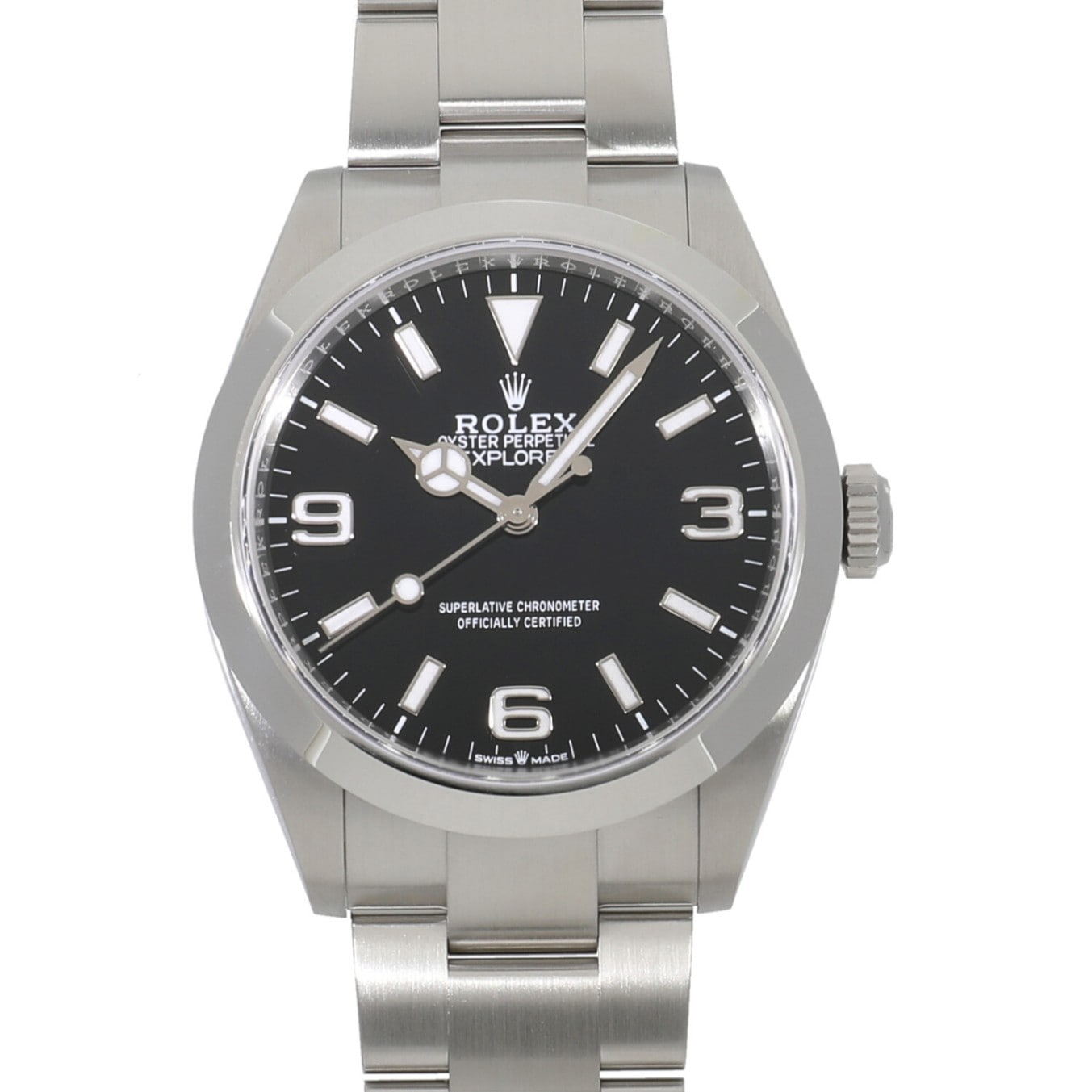 [中古]ロレックス エクスプローラー 40 224270 ランダム ブラック メンズ