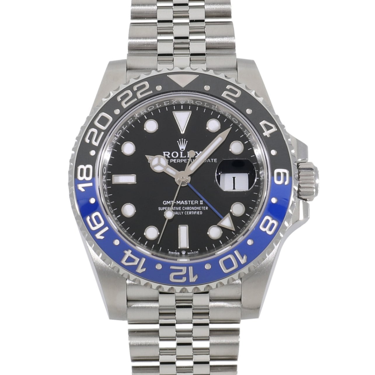 [未使用]ロレックス GMTマスターII 126710BLNR ランダム ブラック メンズ