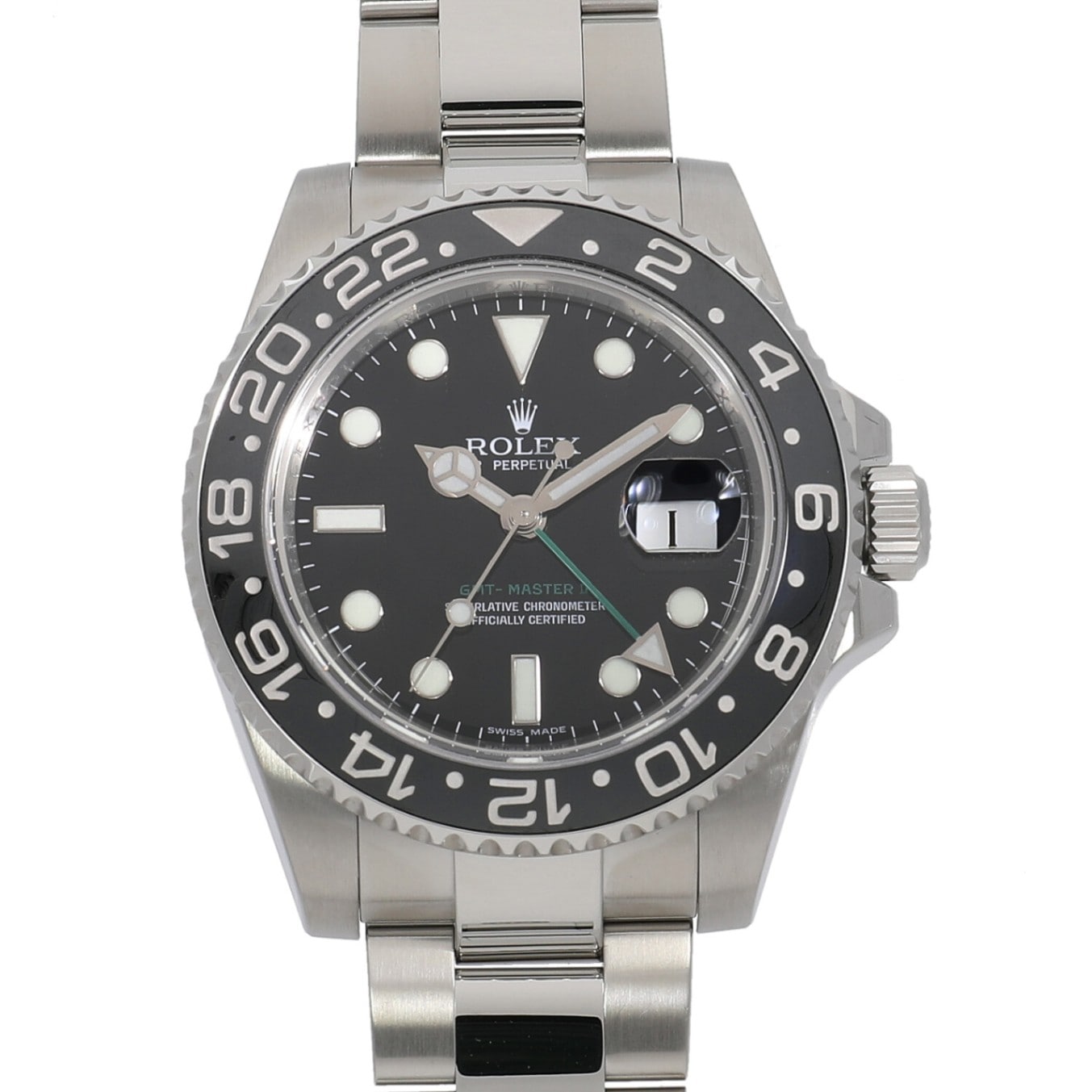 [中古]ロレックス GMTマスターII 116710LN M番 ブラック メンズ