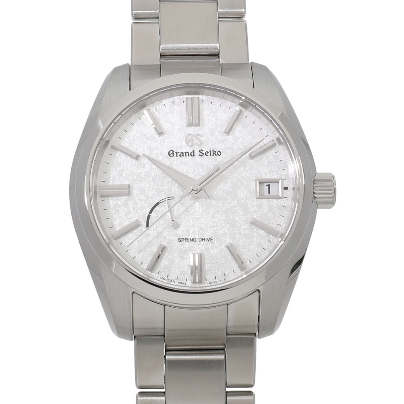 [未使用]セイコー グランドセイコー ヘリテージコレクション スプリングドライブ パワーリザーブ SBGA465 / 9R65-0DY0 シルバー メンズ