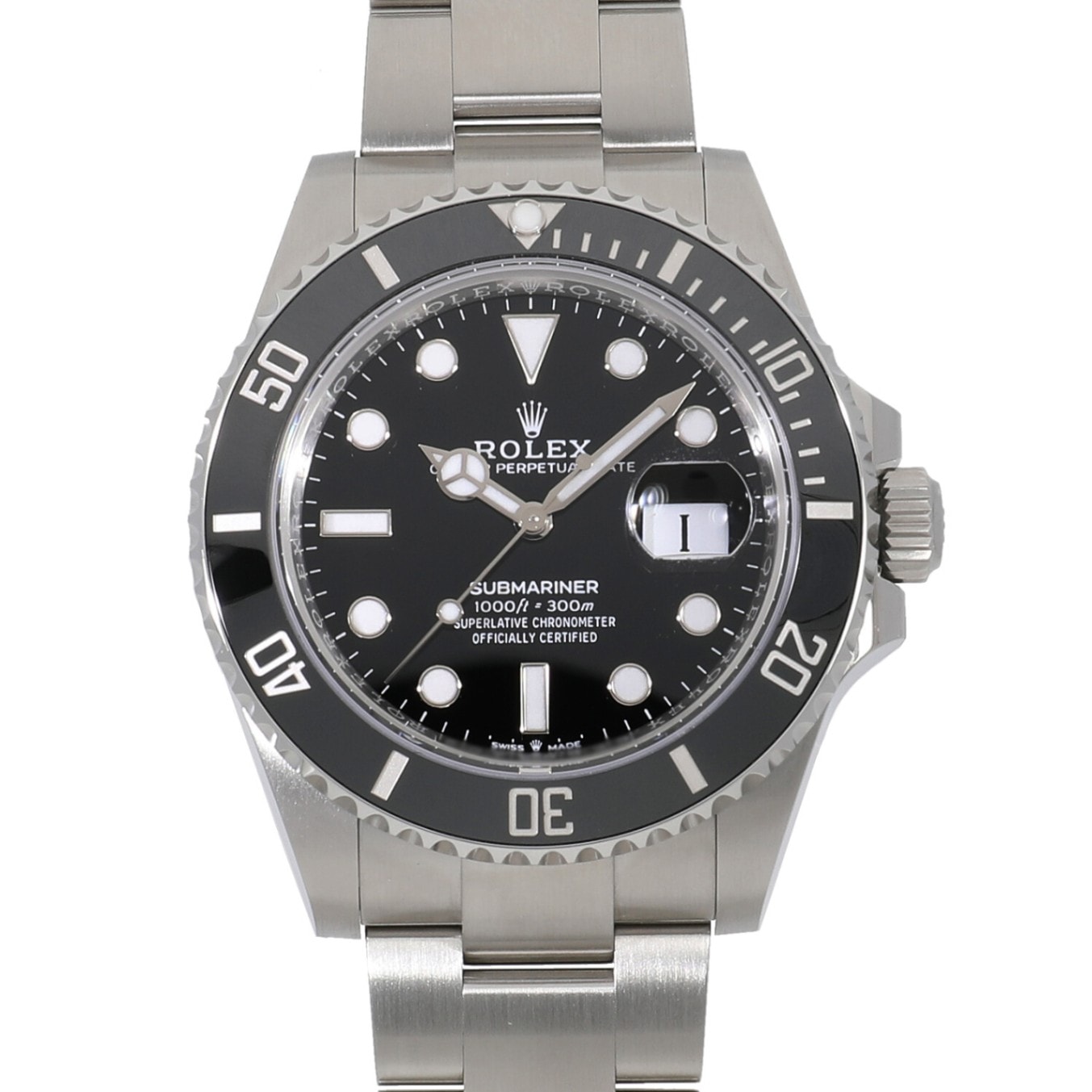 [未使用]ロレックス サブマリーナー デイト 126610LN ランダム ブラック メンズ