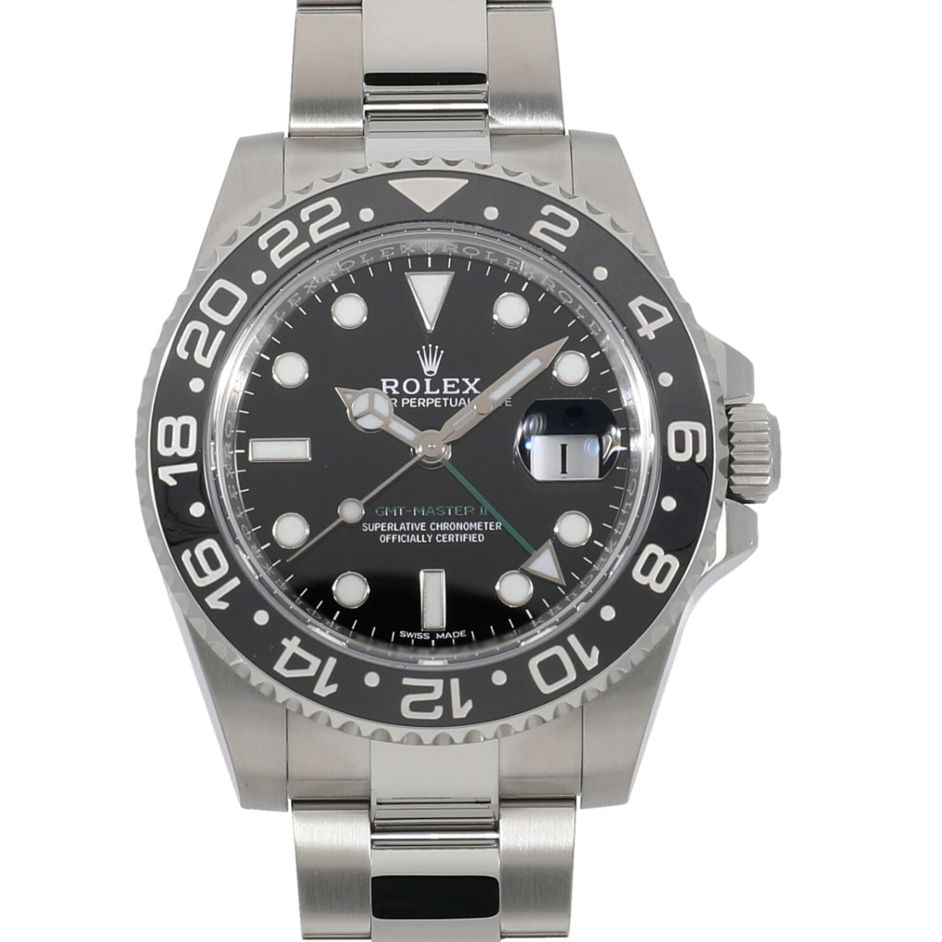 [中古]ロレックス GMTマスターII 116710LN ランダム ブラック メンズ