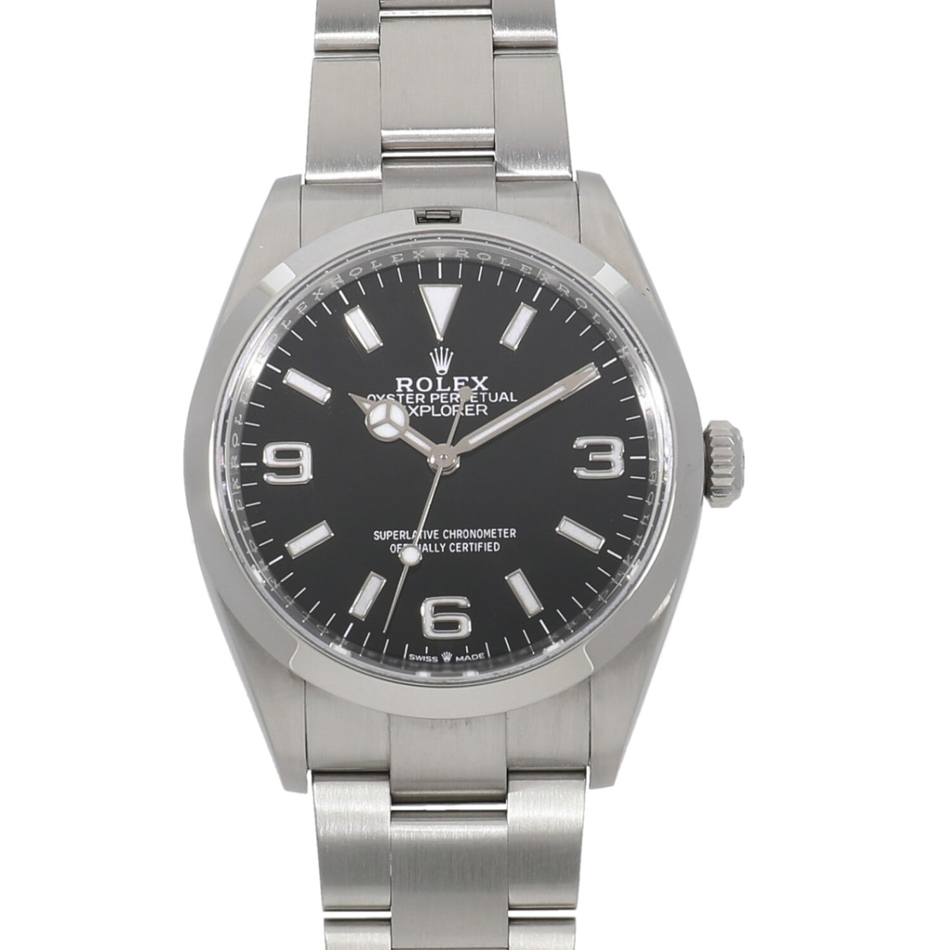 [中古]ロレックス エクスプローラー 36 124270 ランダム ブラック メンズ