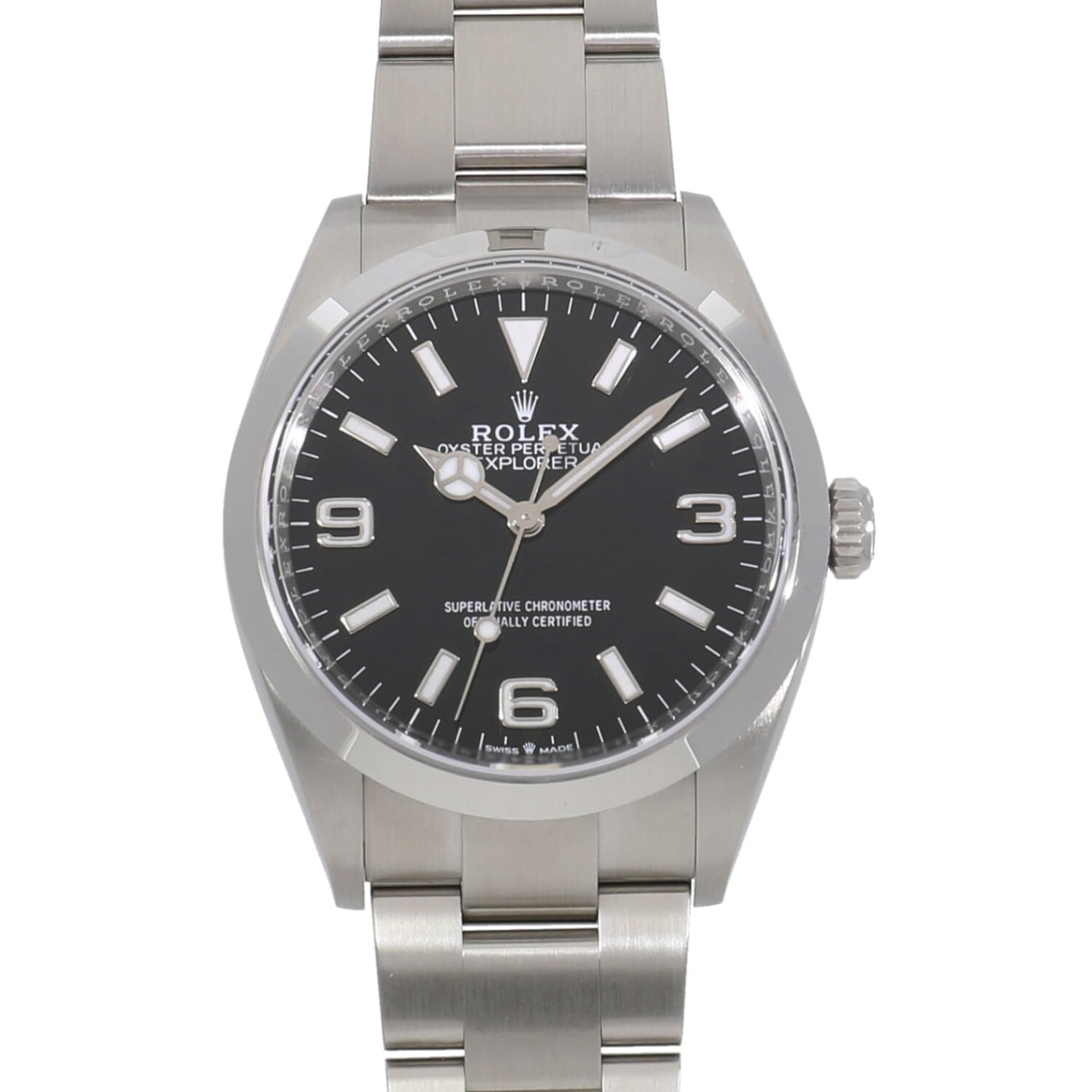 [未使用]ロレックス エクスプローラー 36 124270 ランダム ブラック メンズ