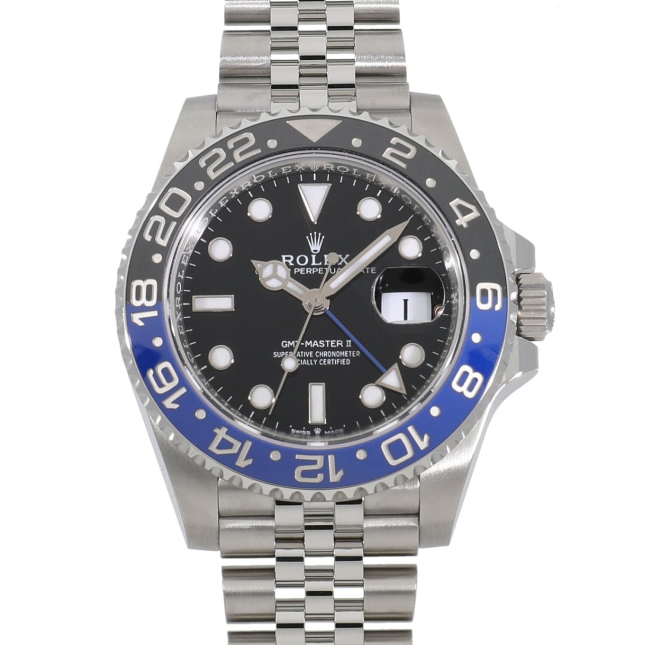 [未使用]ロレックス GMTマスター II 126710BLNR ランダム ブラック メンズ