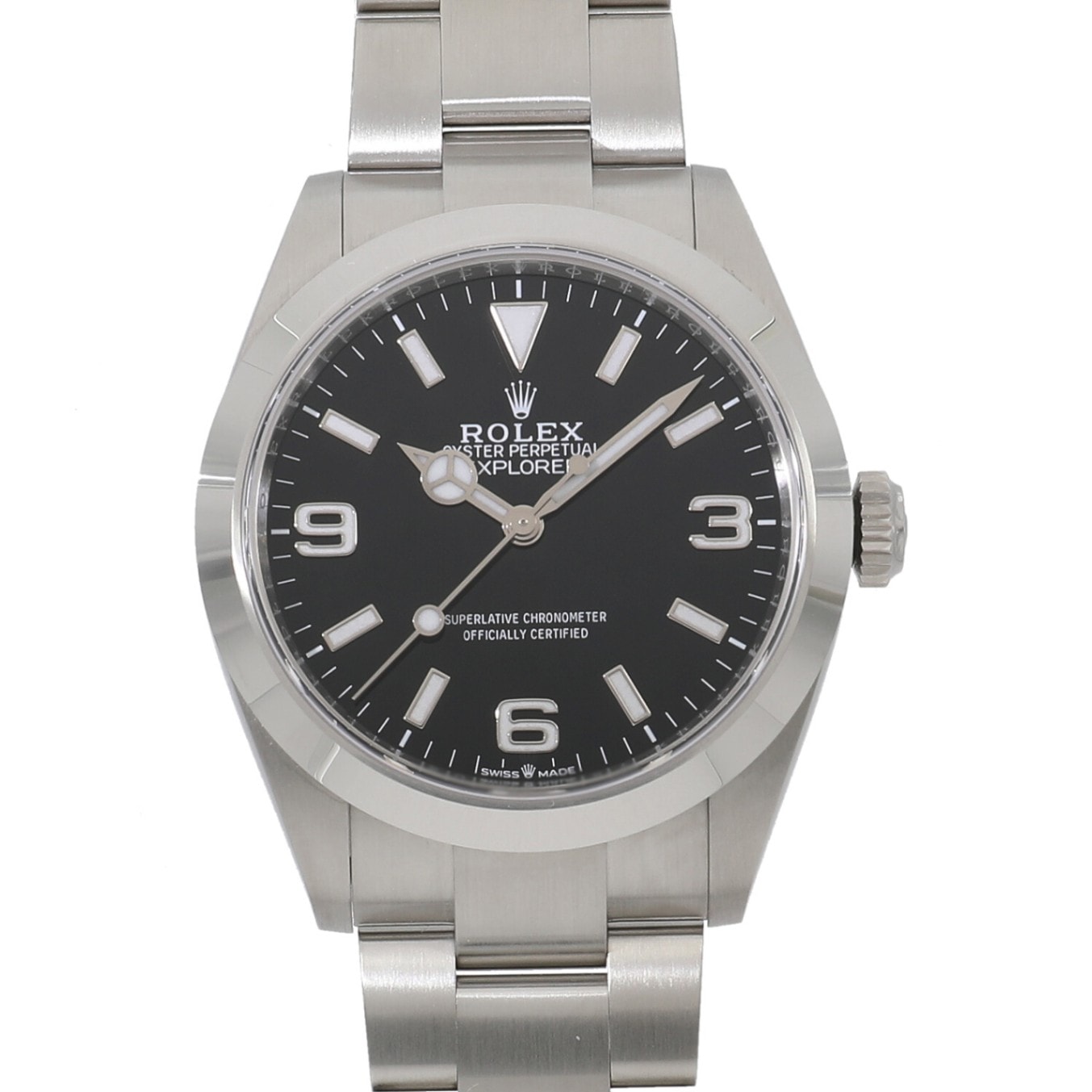 [未使用]ロレックス エクスプローラー 40 224270 ランダム ブラック メンズ
