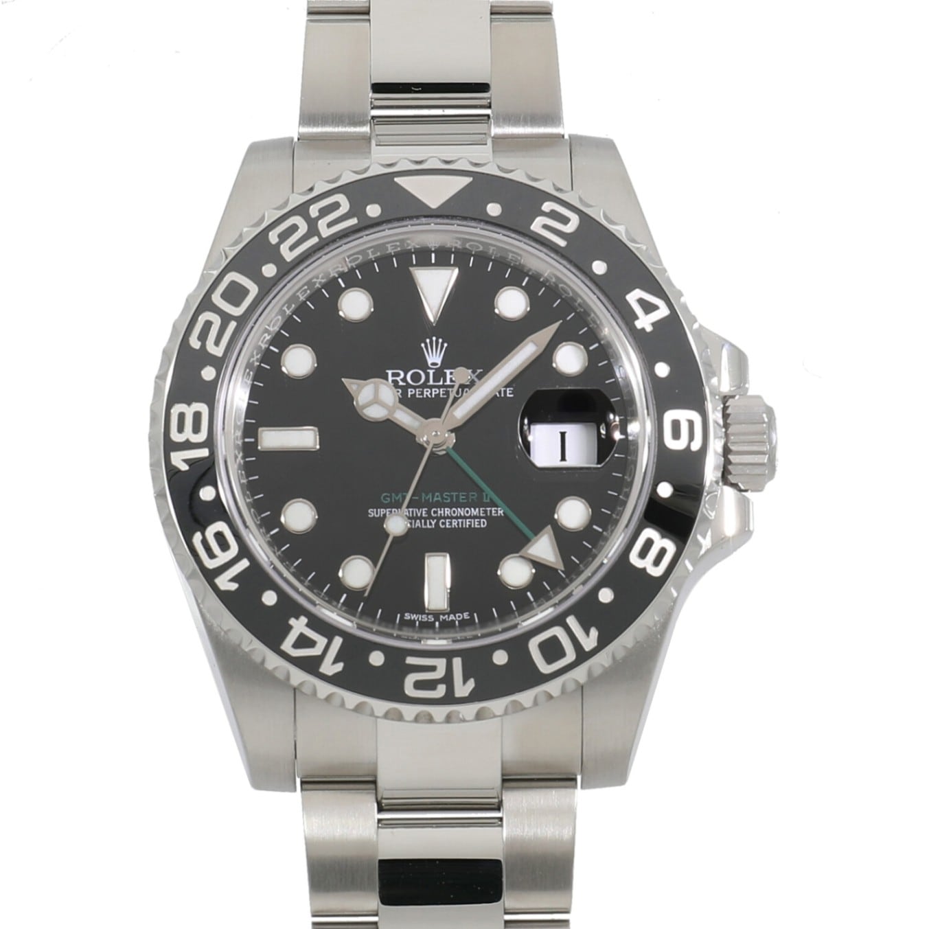 [中古]ロレックス GMTマスターII 116710LN ランダム ブラック メンズ
