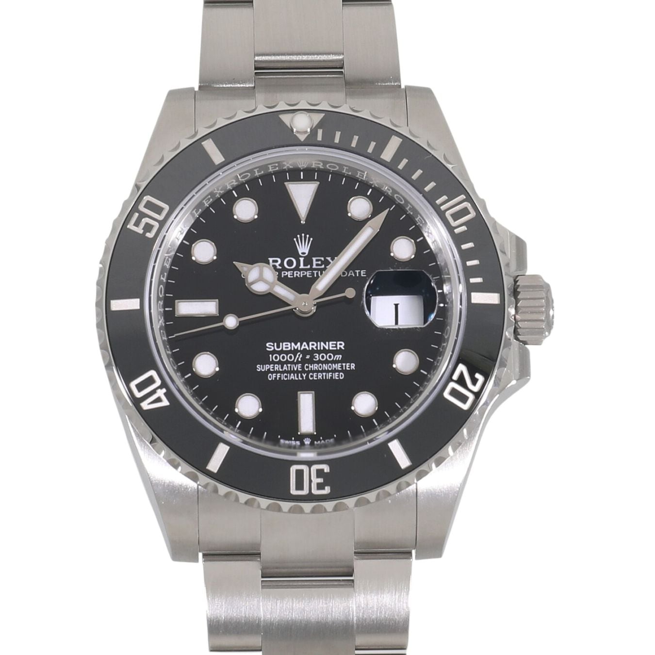 [未使用]ロレックス サブマリーナー デイト 126610LN ランダム ブラック メンズ