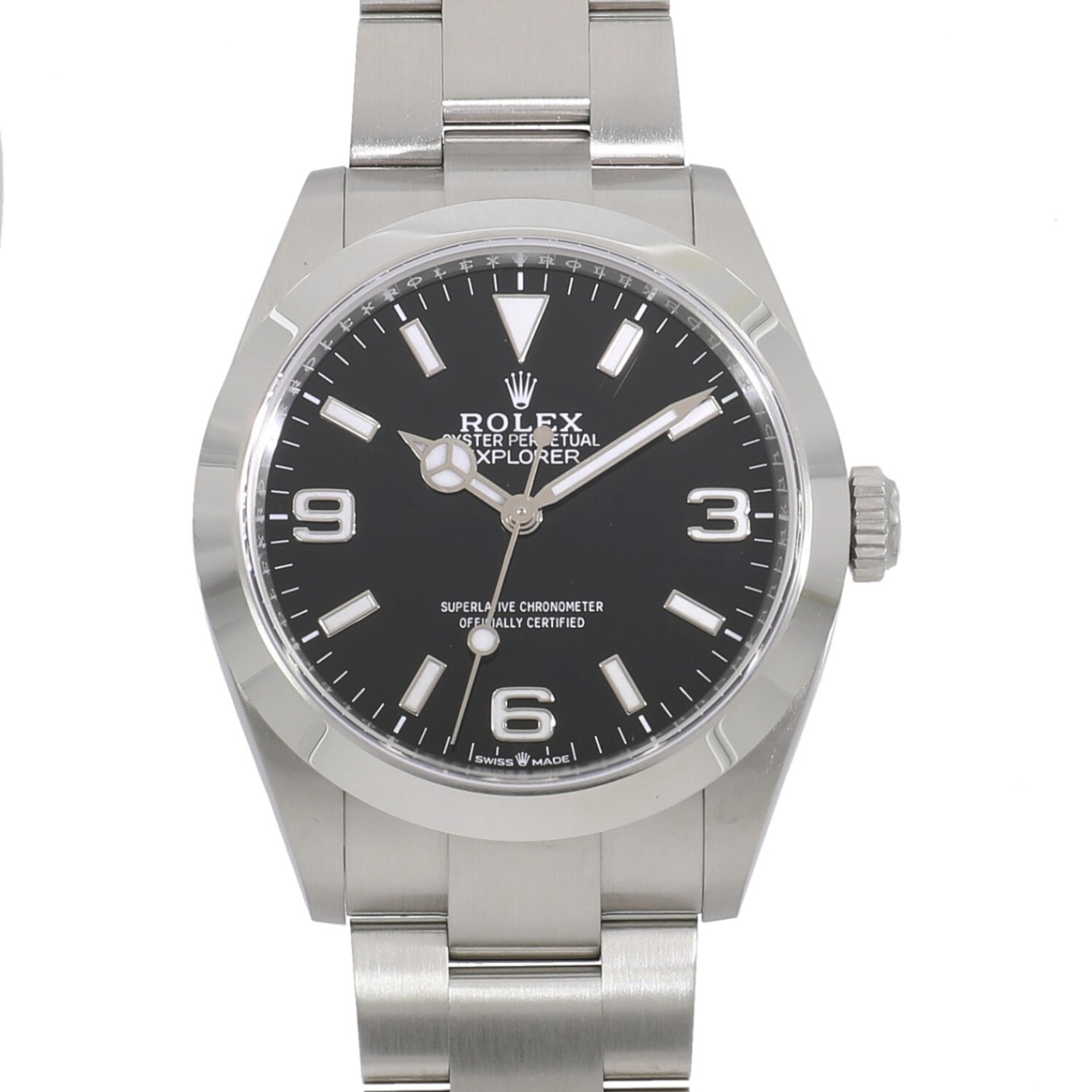 [未使用]ロレックス エクスプローラー 40 224270 ランダム ブラック メンズ