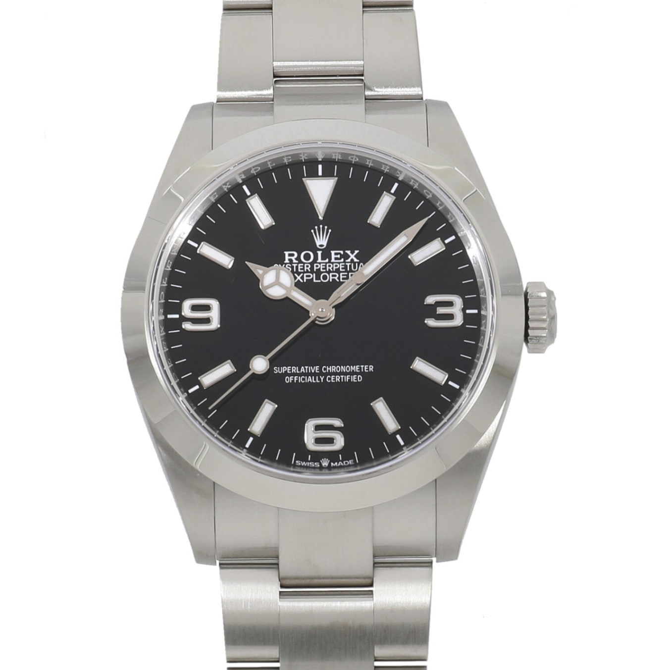 [未使用]ロレックス エクスプローラー 40 224270 ランダム ブラック メンズ