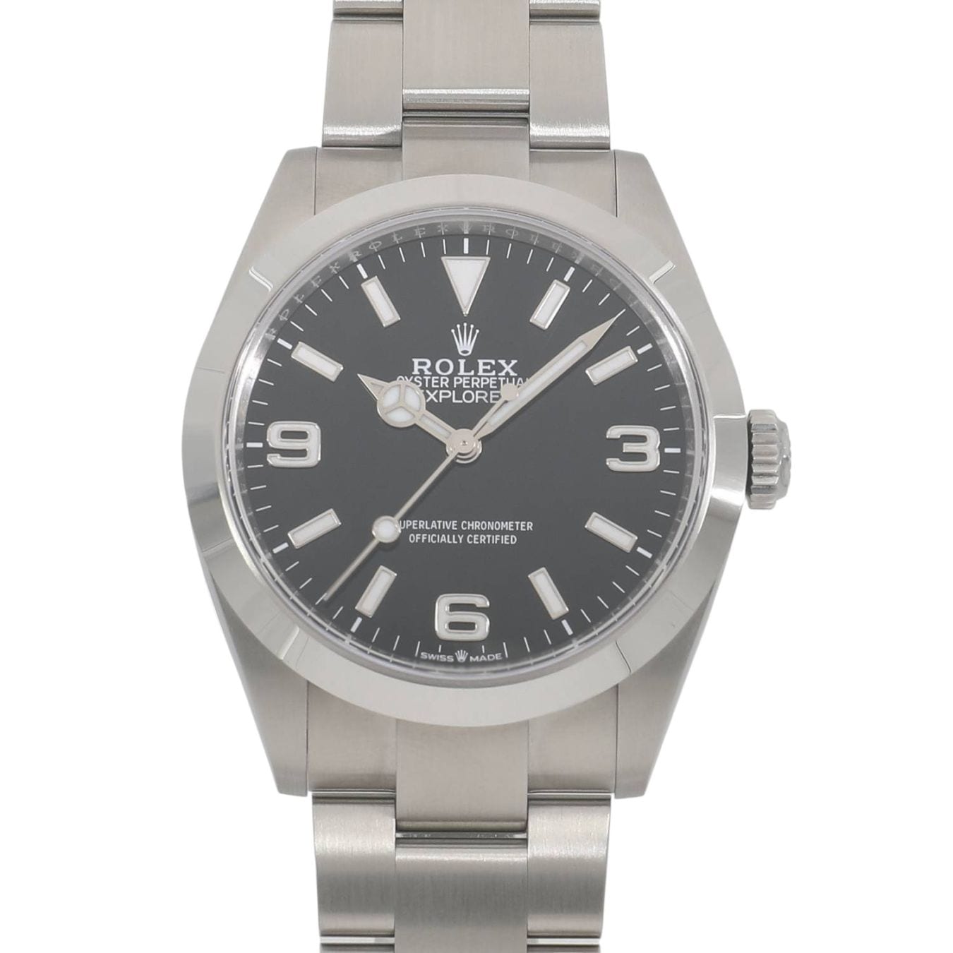 [未使用]ロレックス エクスプローラー 40 224270 ランダム ブラック メンズ