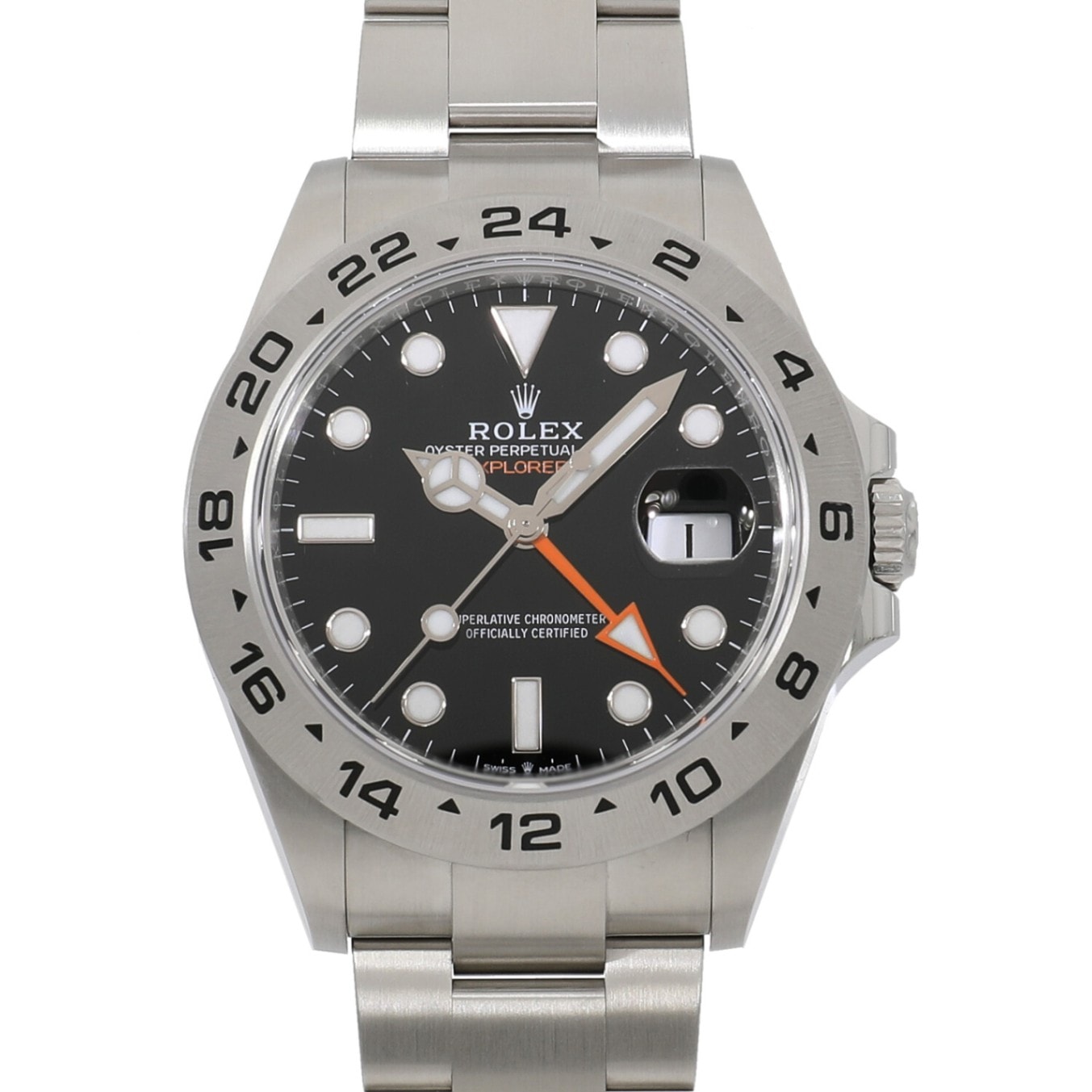 [未使用]ロレックス エクスプローラー II 226570 ランダム ブラック メンズ