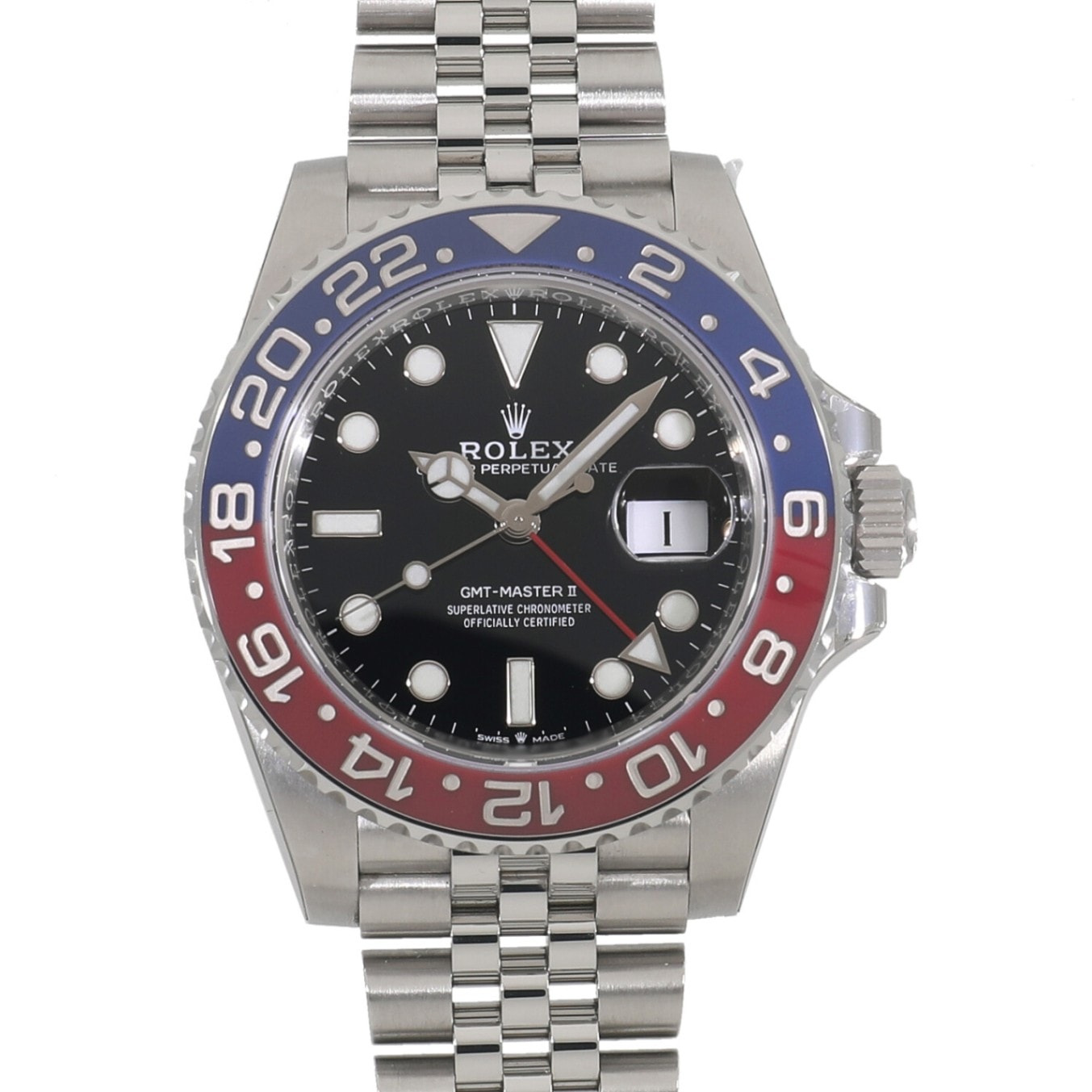 [未使用]ロレックス GMTマスター II 126710BLRO ランダム ブラック メンズ