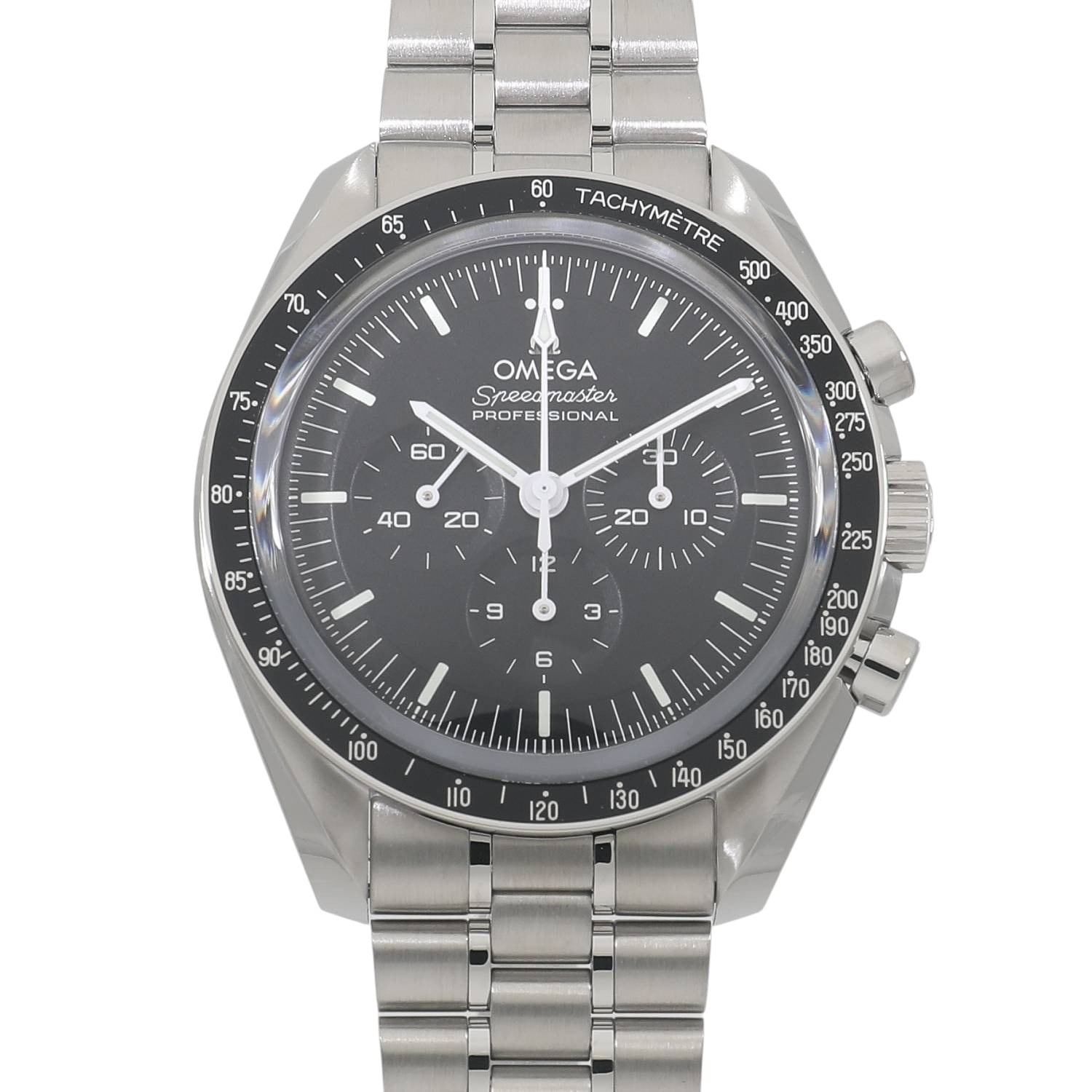 [未使用]オメガ スピードマスター ムーンウォッチ プロフェッショナルコーアクシャル マスタークロノメーター クロノグラフ 310.30.42.50.01.002 ブラック メンズ