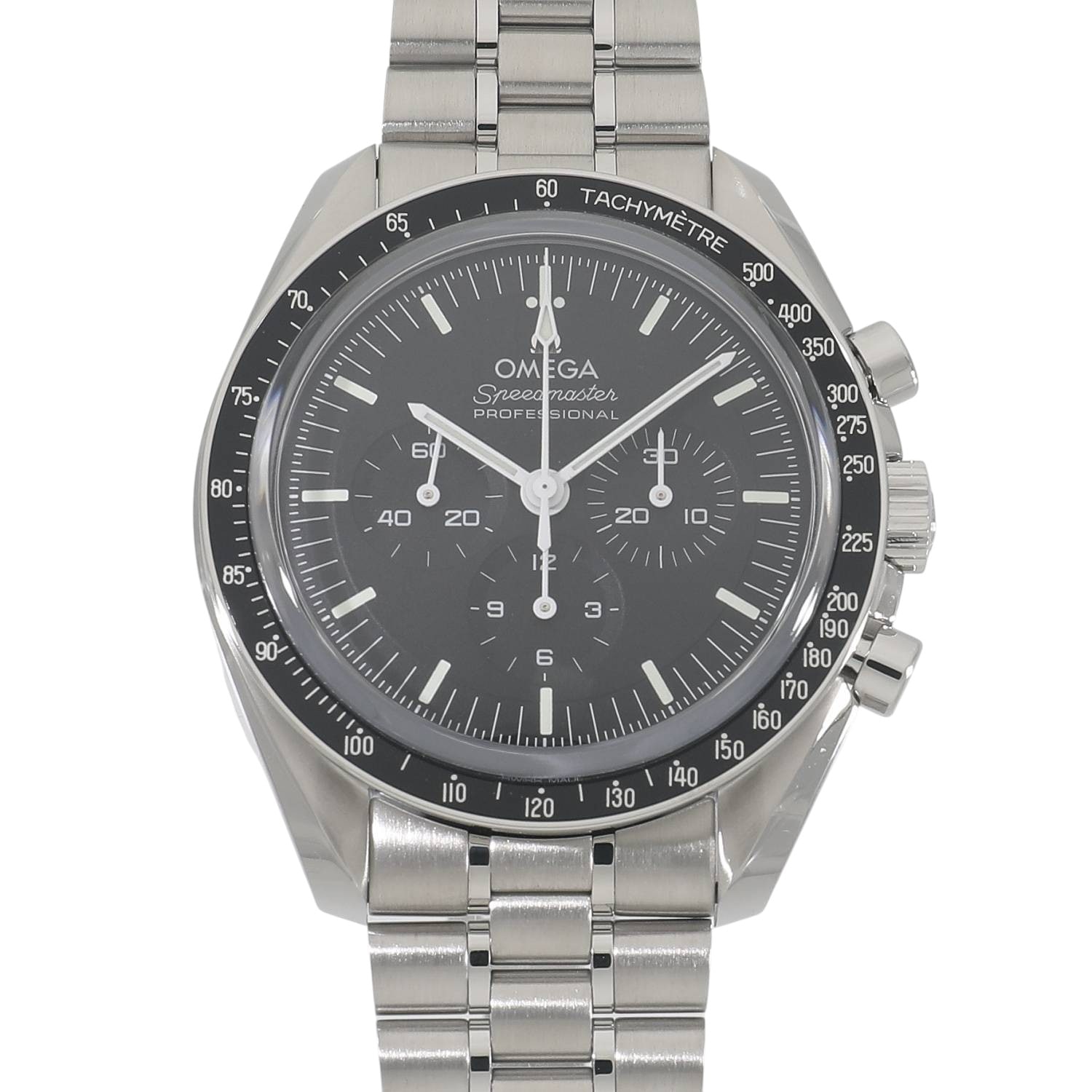 [未使用]オメガ スピードマスター ムーンウォッチ プロフェッショナル コーアクシャル マスター クロノメーター クロノグラフ 310.30.42.50.01.002 ブラック メンズ