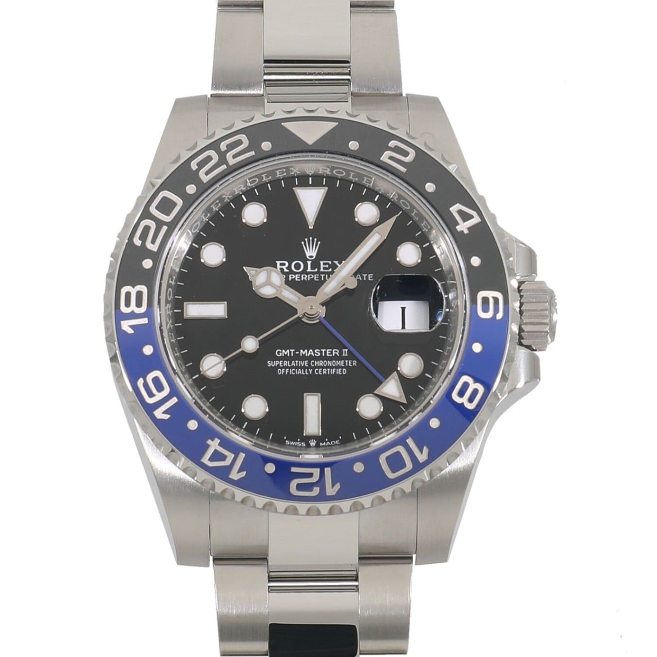 [未使用]ロレックス GMTマスター II 126710BLNR ランダム ブラック メンズ