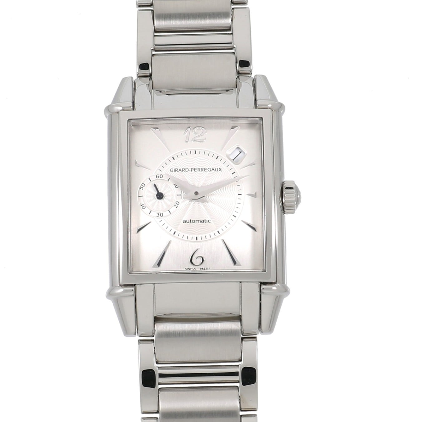 [未使用]ジラールペルゴ ヴィンテージ 1945 25932-11-162-11A シルバー メンズ