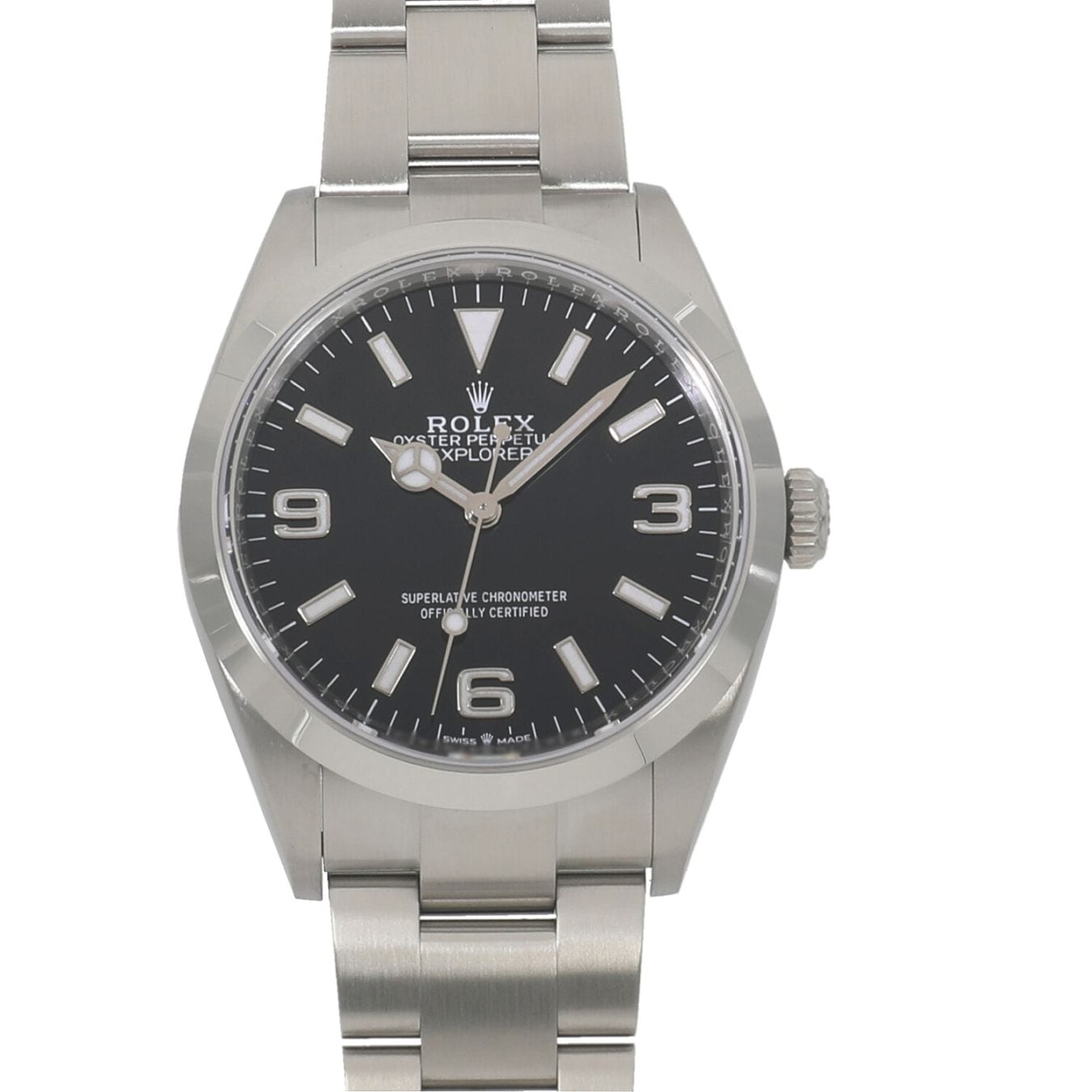 [未使用]ロレックス エクスプローラー 36 124270 ランダム ブラック メンズ