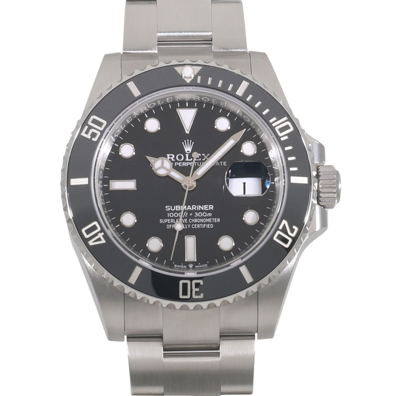 [未使用]ロレックス サブマリーナー デイト 126610LN ランダム ブラック メンズ