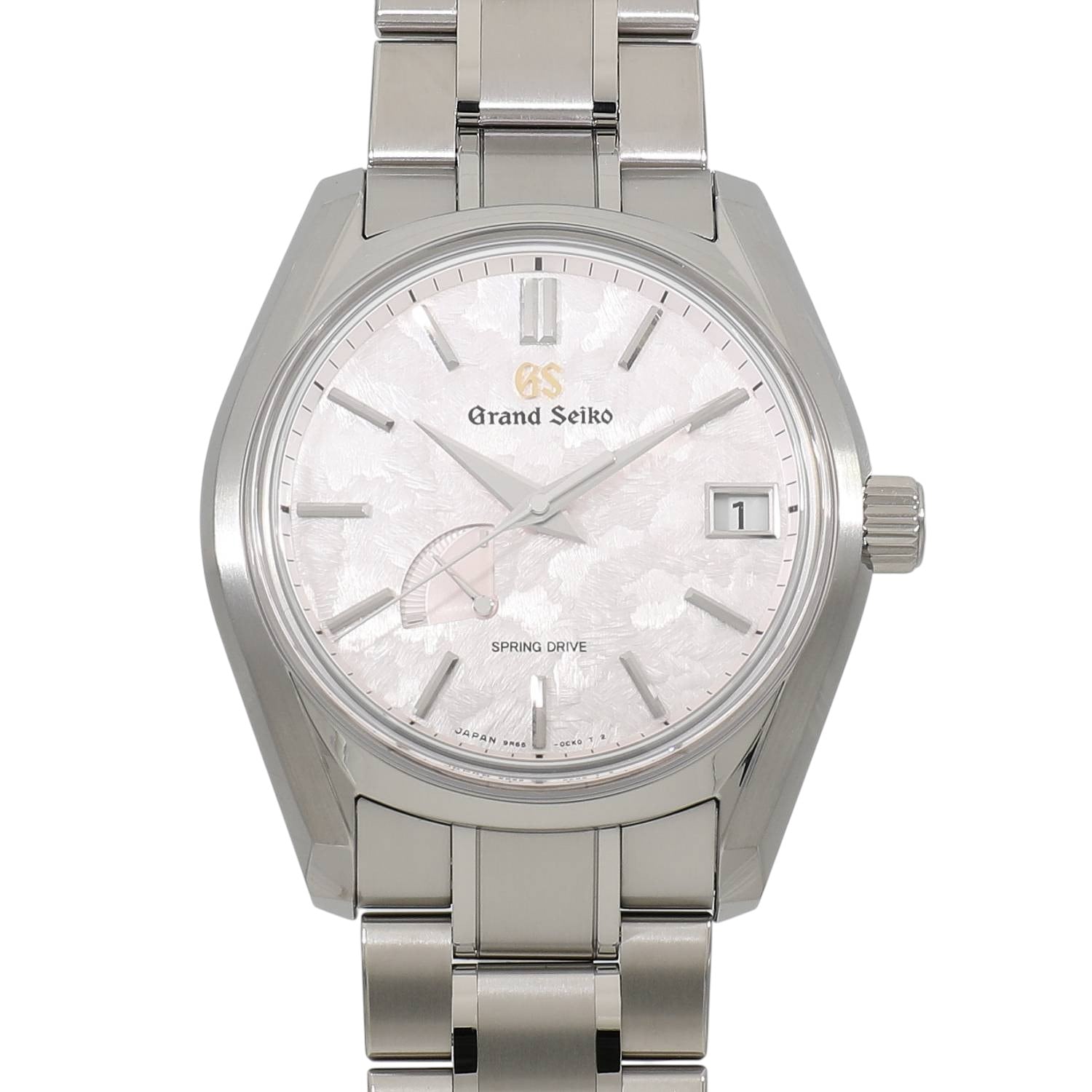 [未使用]セイコー グランドセイコー ヘリテージコレクション 二十四節気シリーズ 春分・花筏 SBGA443 / 9R65-0DG0 ピンク メンズ