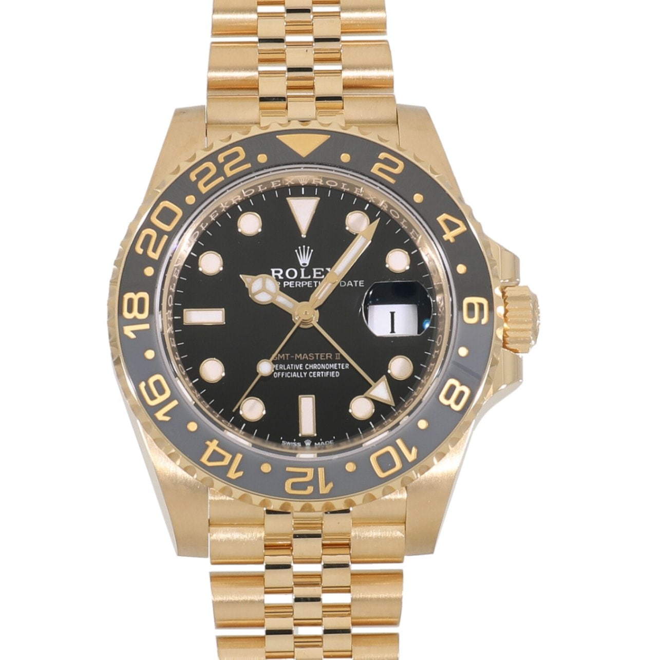 [中古]ロレックス GMTマスター II 126718GRNR ランダム ブラック メンズ