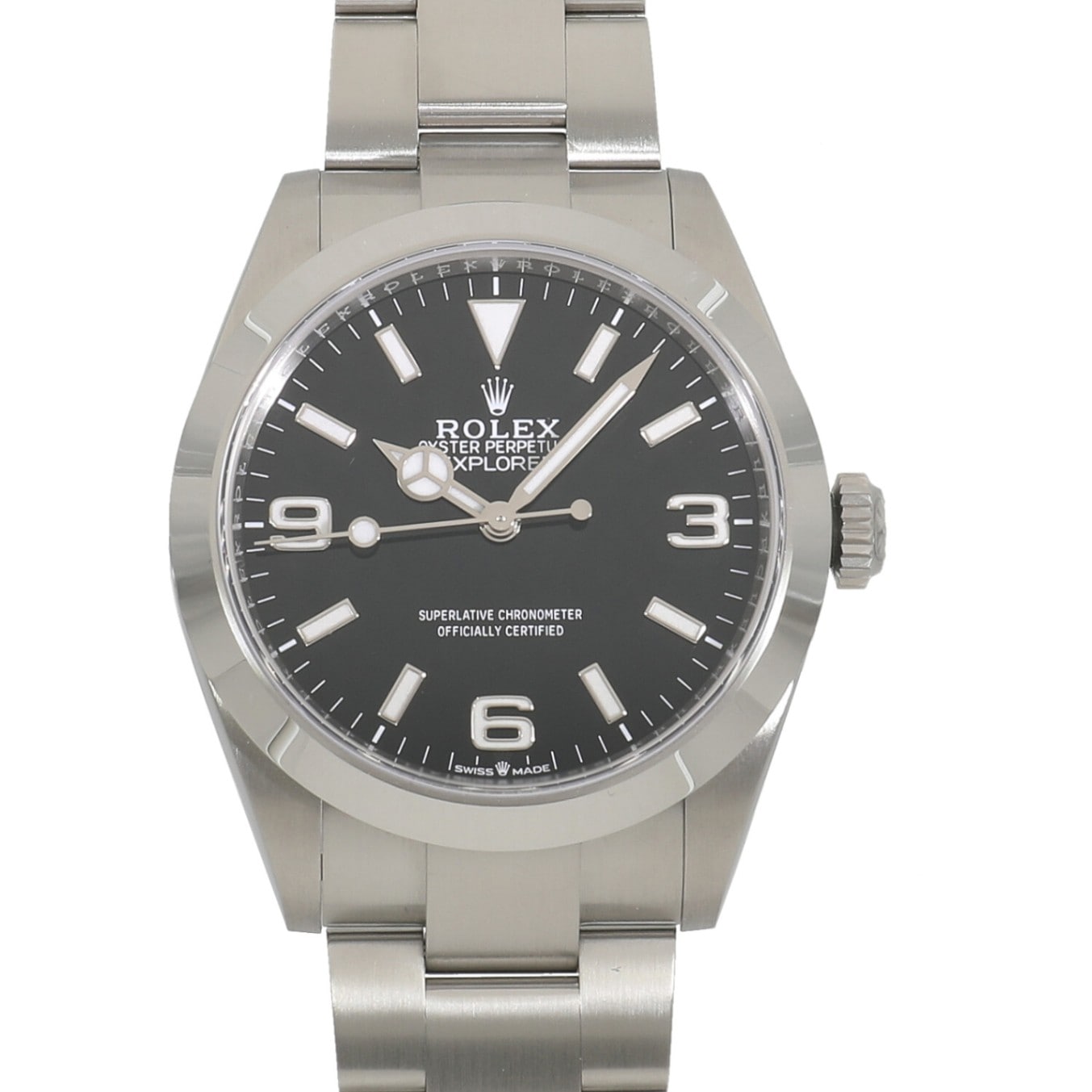 [中古]ロレックス エクスプローラー 40 224270 ランダム ブラック メンズ