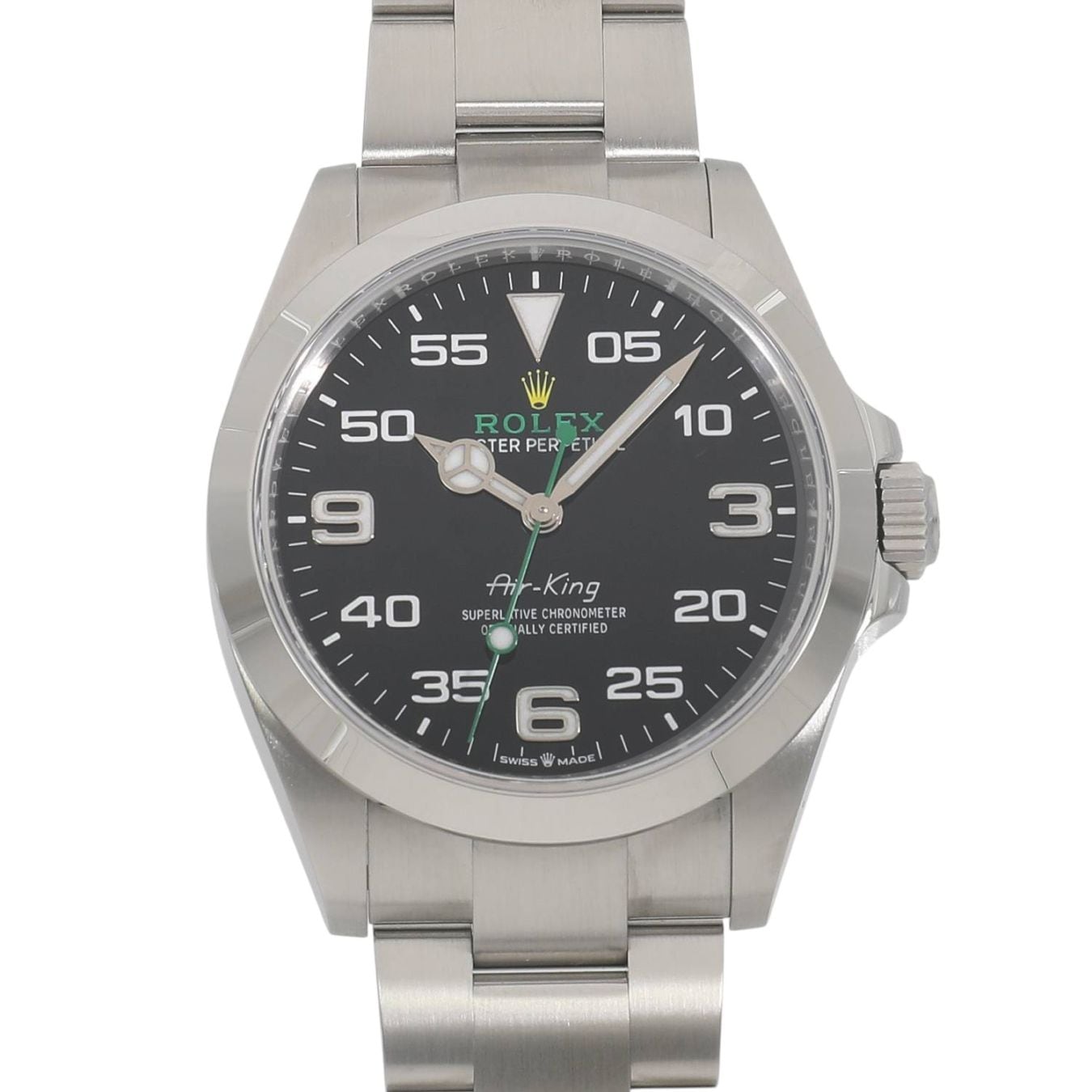 [未使用]ロレックス エアキング 126900 ランダム ブラック メンズ
