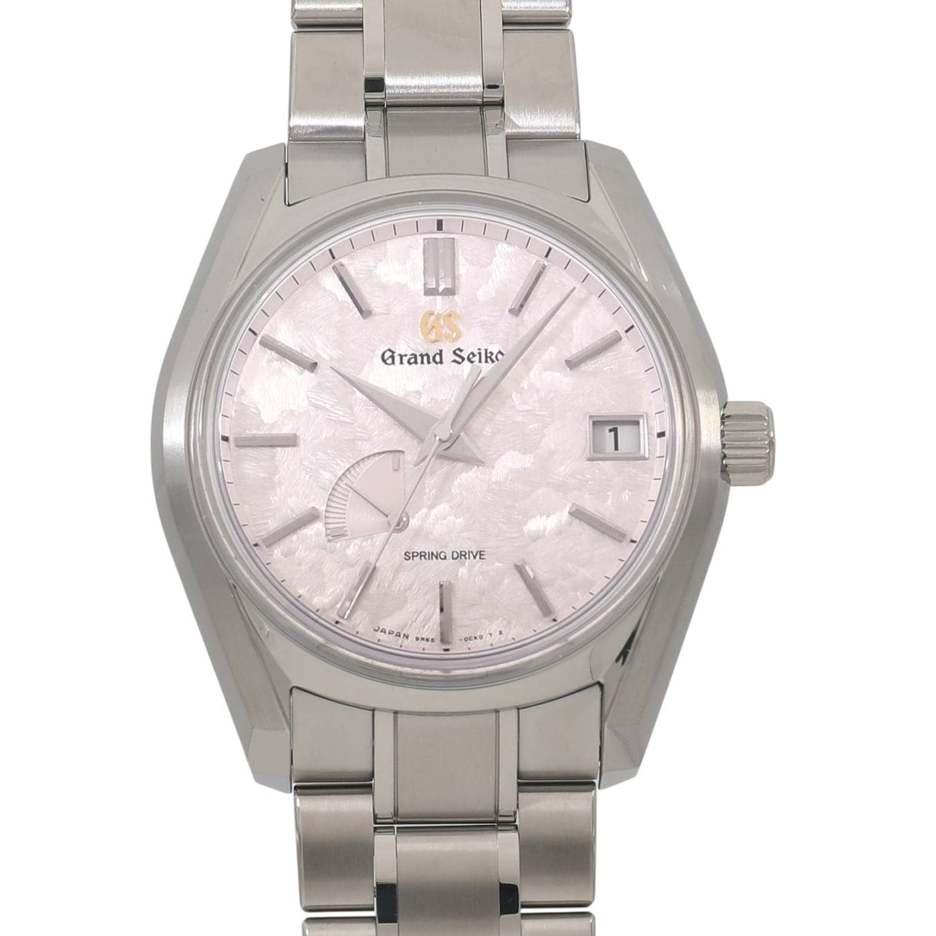 [未使用]セイコー グランドセイコー ヘリテージコレクション 二十四節気シリーズ 春分・花筏 SBGA443 / 9R65-0DG0 ピンク メンズ