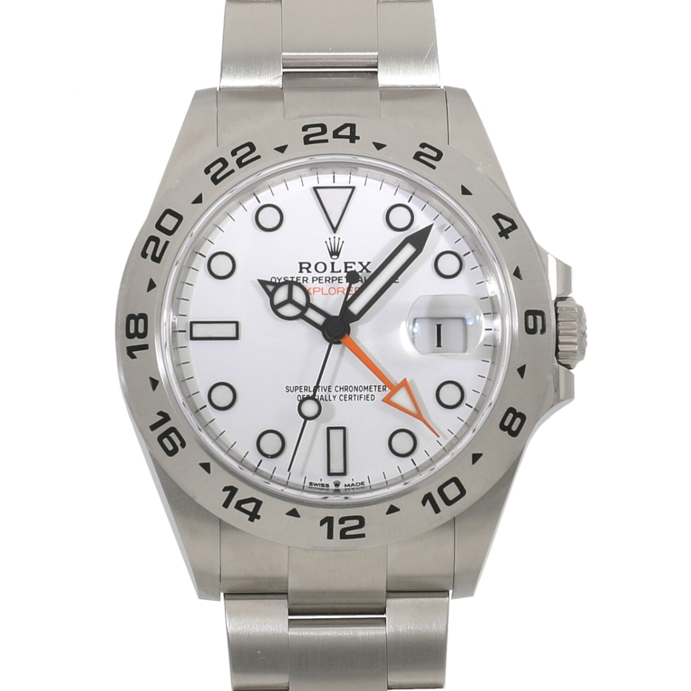 [未使用]ロレックス エクスプローラー II 226570 ランダム ホワイト メンズ